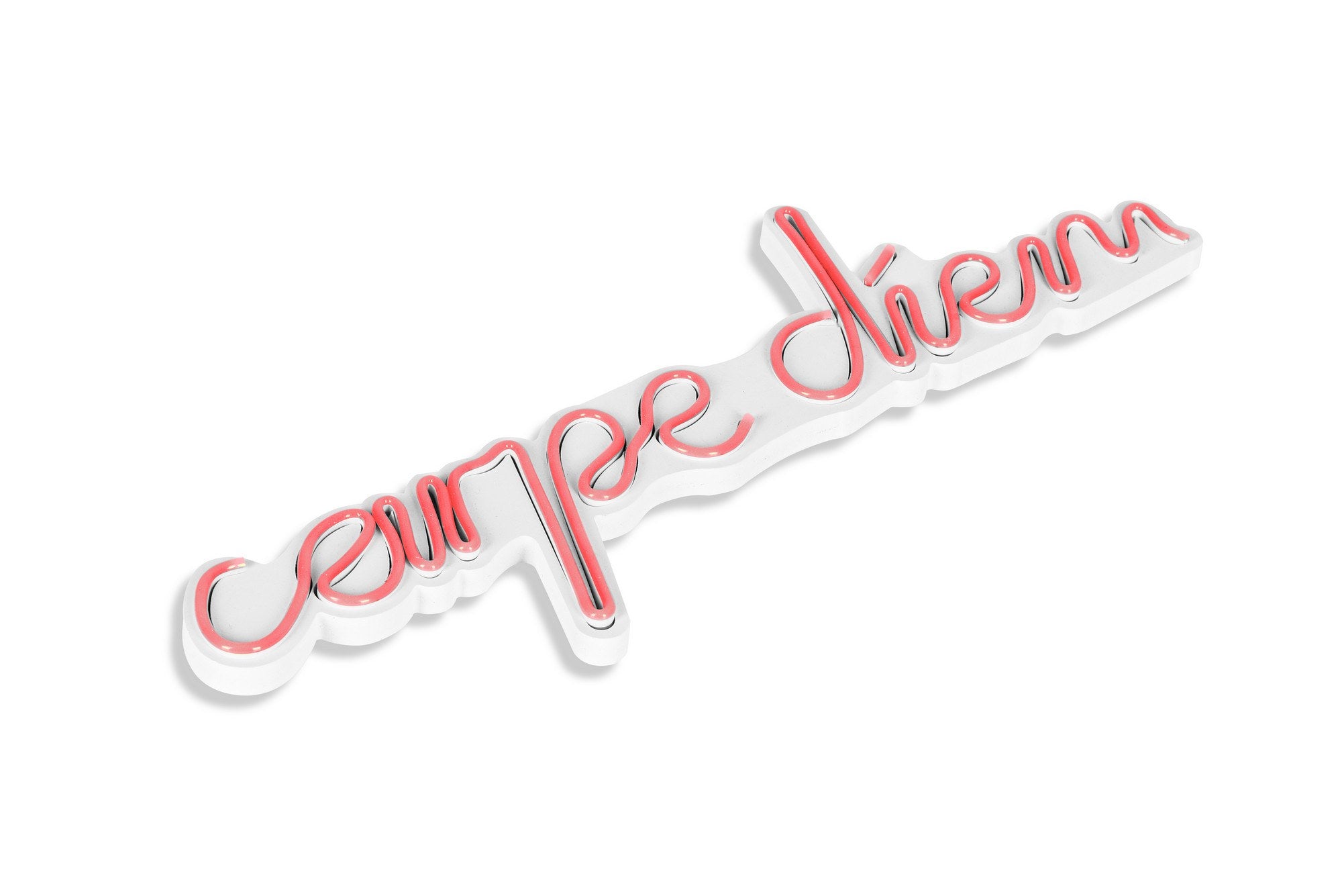 Carpe Diem - Pink in Rosa präsentiert im Onlineshop von KAQTU Design AG. Wandleuchte ist von Wallity