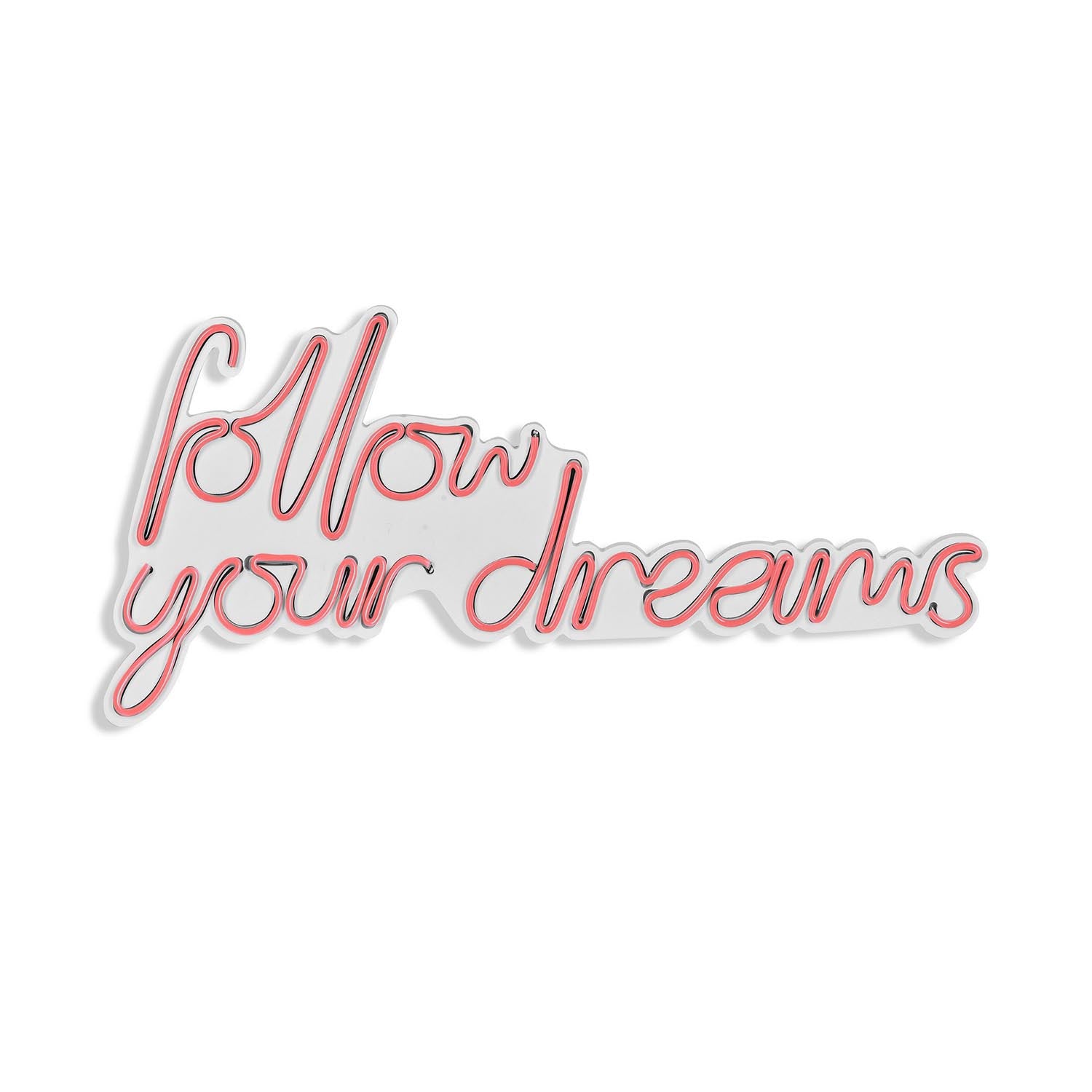 Entdecken Sie die bezaubernde Follow Your Dreams Wandleuchte in Rosa von Wallity! Perfekt für kreative Lichtakzente in jedem Raum.