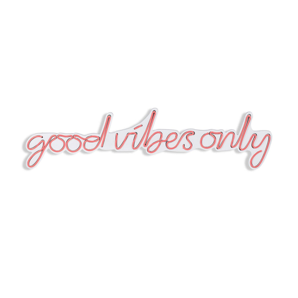 Good Vibes Only Wandleuchte - Rosa in Rosa präsentiert im Onlineshop von KAQTU Design AG. Wandleuchte ist von Wallity