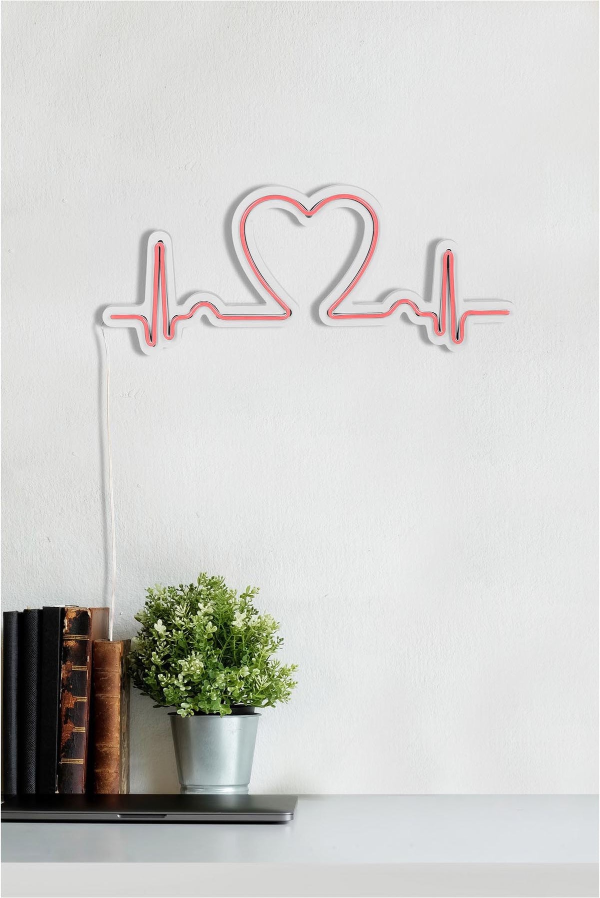 Love Rhythm Wandleuchte - Rosa in Rosa präsentiert im Onlineshop von KAQTU Design AG. Wandleuchte ist von Wallity