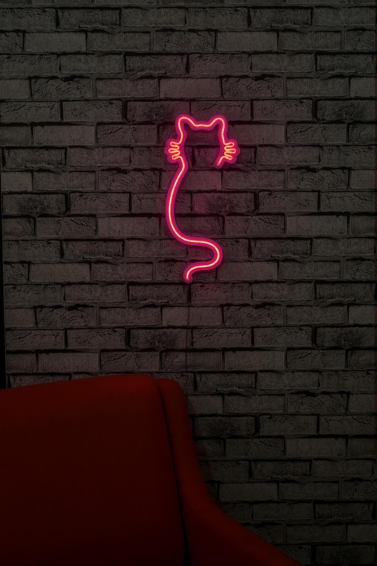 Verleihen Sie Ihrem Raum mit der rosa Cat Wandleuchte von Wallity einen Hauch von Magie! Ideal für kreative Lichtgestaltungen.