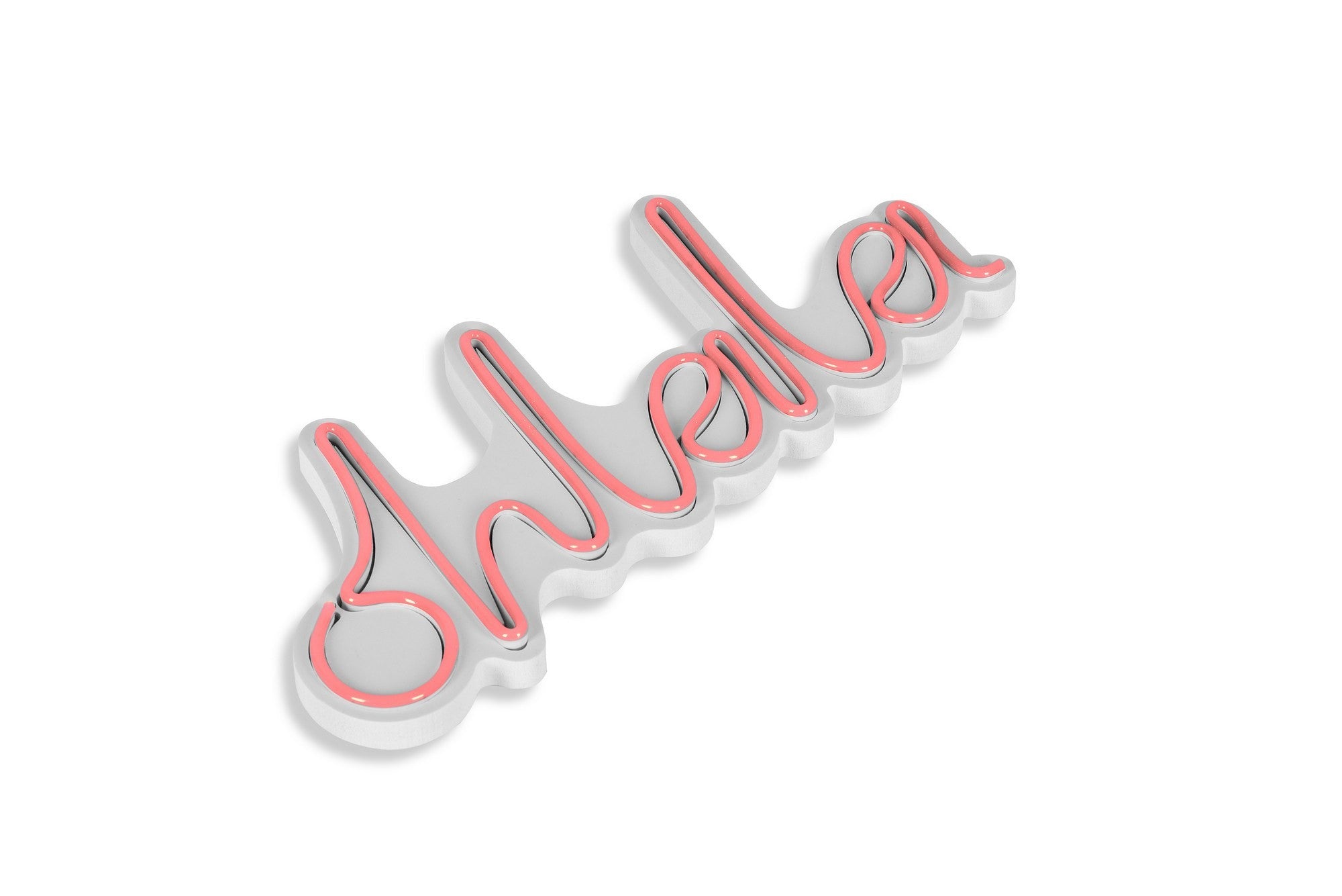 Verleihen Sie Ihrem Zuhause mit der Oh La La Wandleuchte in Rosa von Wallity einen Hauch von Magie! Diese vielseitige LED-Beleuchtung schafft eine einladende Atmosphäre.