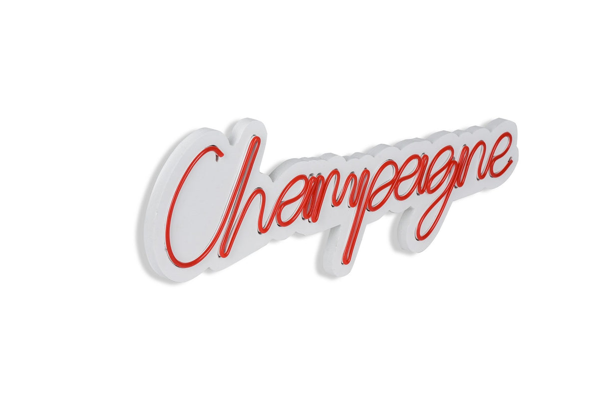 Champagne Wandleuchte - Rot in Rot präsentiert im Onlineshop von KAQTU Design AG. Wandleuchte ist von Wallity
