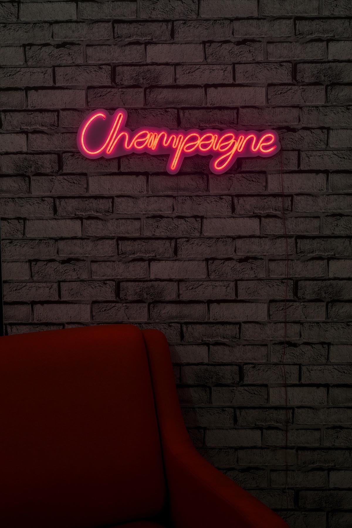 Champagne Wandleuchte - Rosa in Rosa präsentiert im Onlineshop von KAQTU Design AG. Wandleuchte ist von Wallity