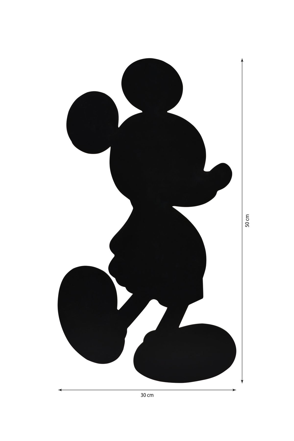 Mickey Mouse Wandleuchte - Blau in Blau präsentiert im Onlineshop von KAQTU Design AG. Wandleuchte ist von Wallity