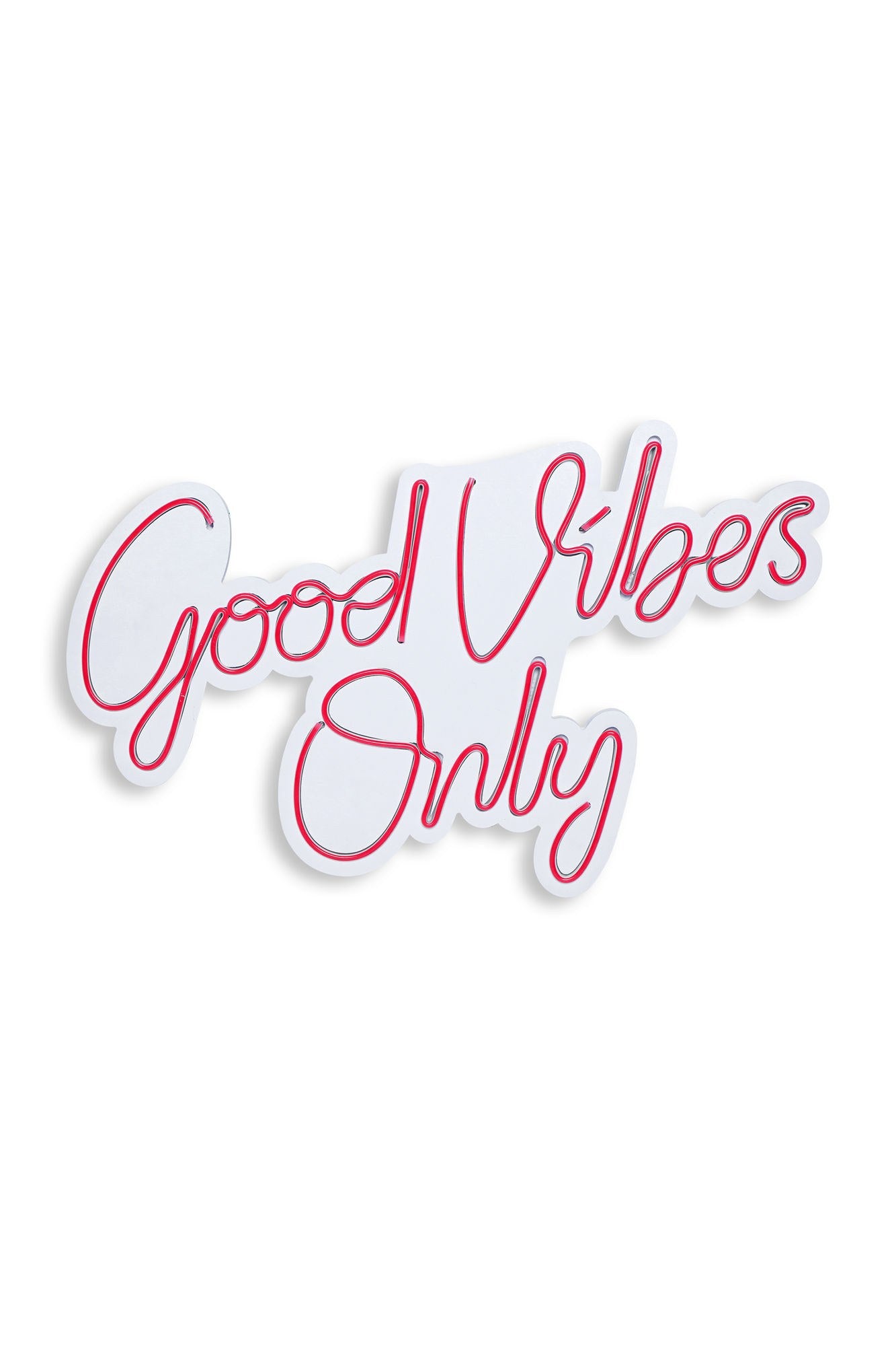 Good Vibes Only 2 - Red in Rot präsentiert im Onlineshop von KAQTU Design AG. Wandleuchte ist von Wallity