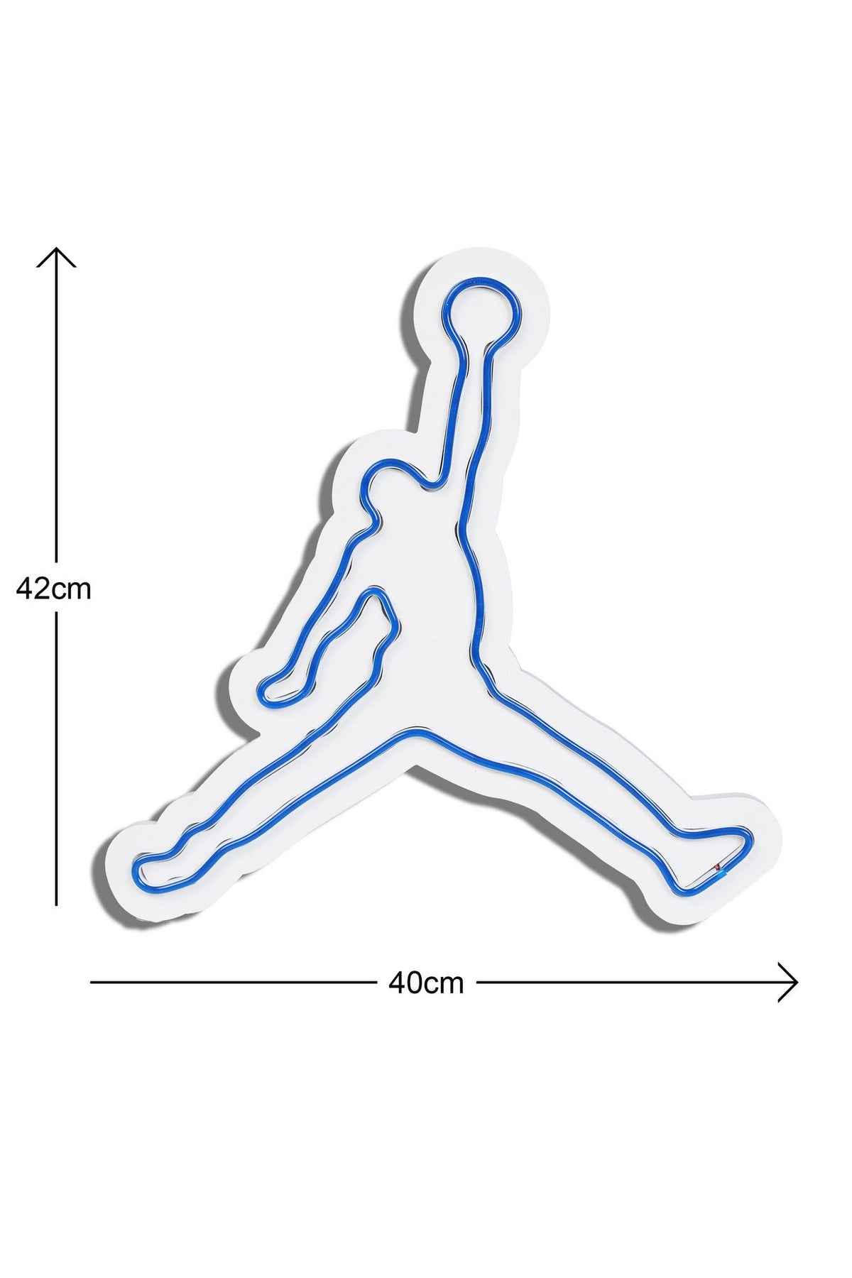 Basketball Wandleuchte - Blau in Blau präsentiert im Onlineshop von KAQTU Design AG. Wandleuchte ist von Wallity