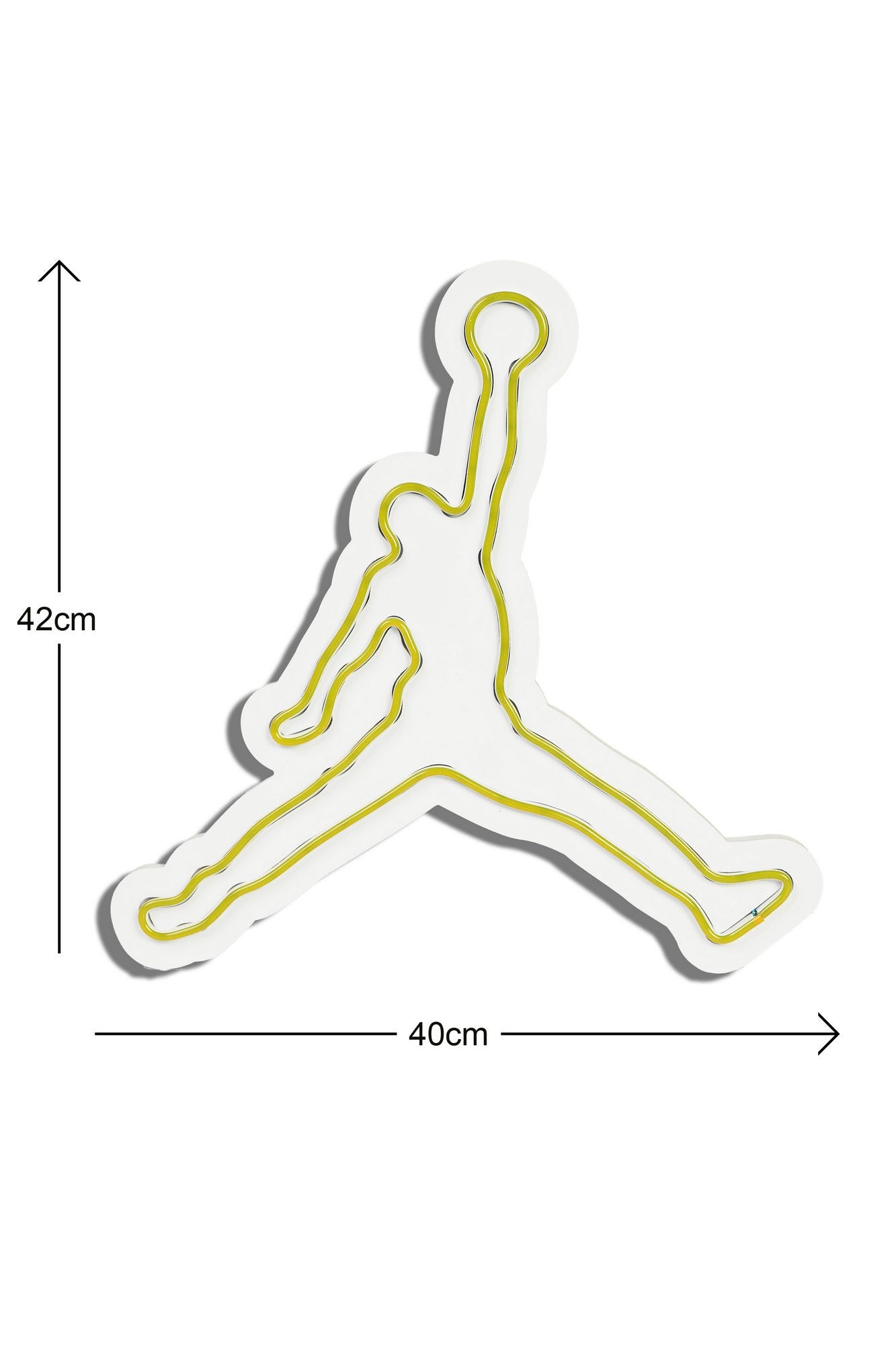 Verleihen Sie Ihrem Raum mit der Basketball Wandleuchte in Gelb von Wallity einen Hauch von Magie! Ideal für kreative Umgebungen.