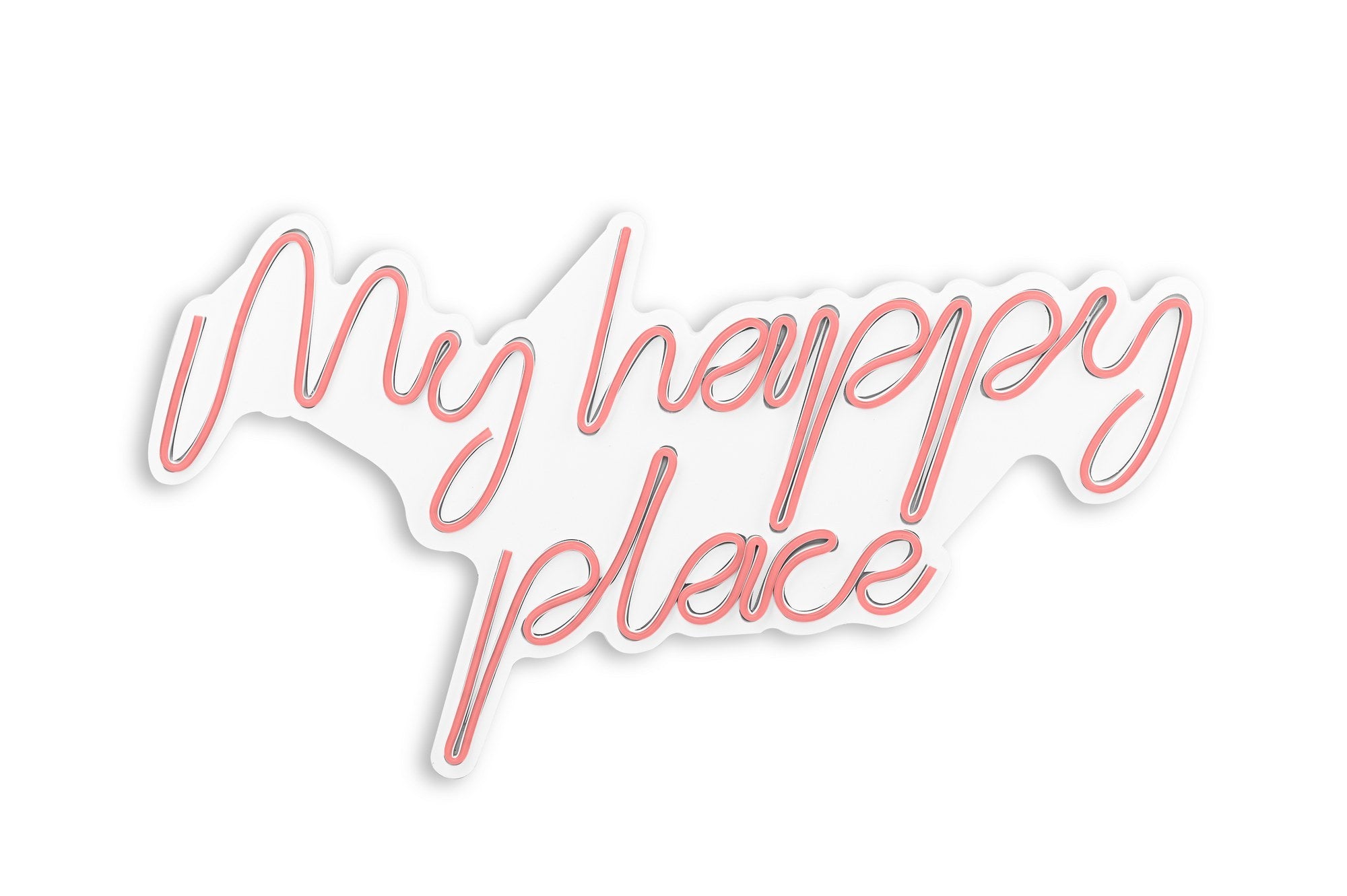 My Happy Place - Pink in Rosa präsentiert im Onlineshop von KAQTU Design AG. Wandleuchte ist von Wallity