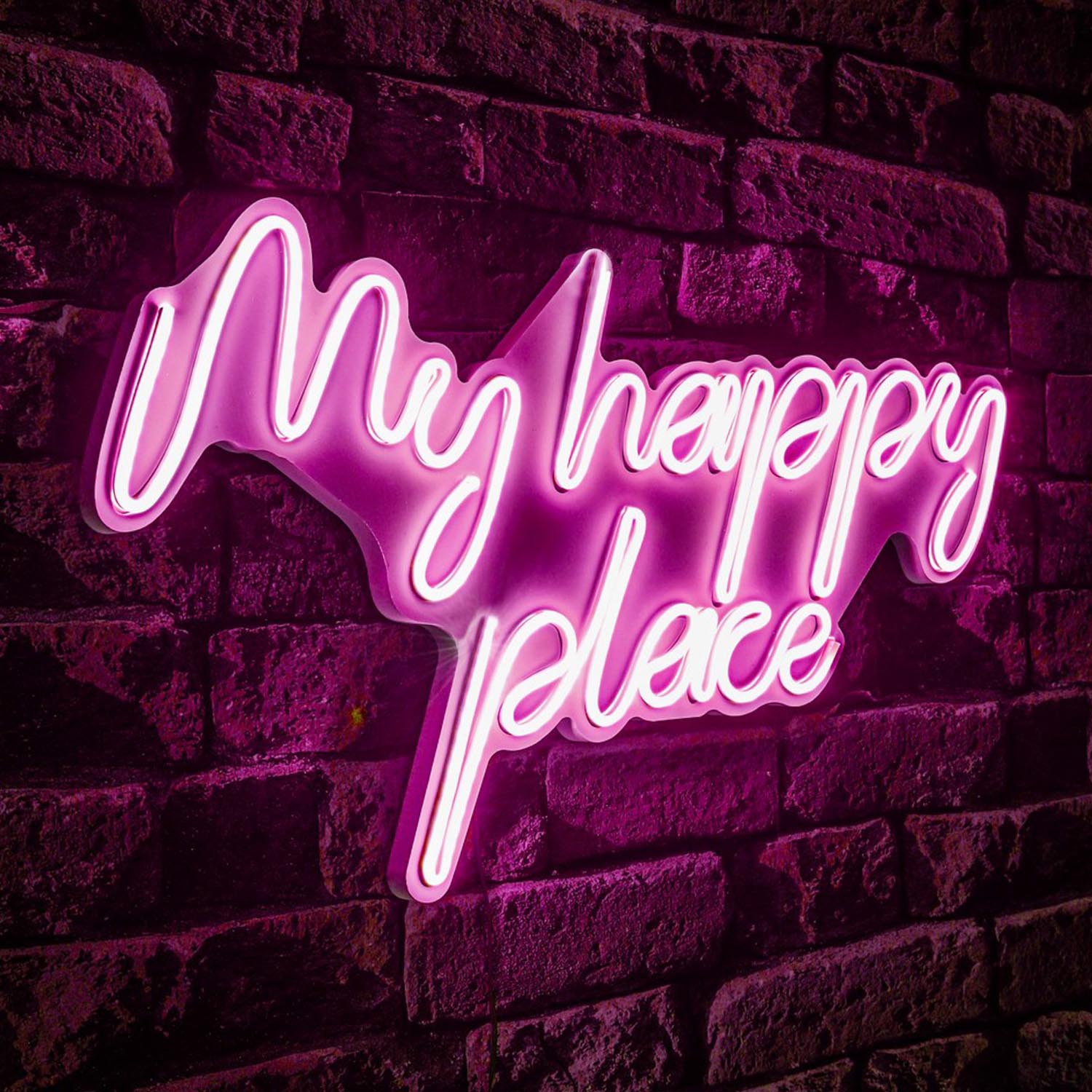 Entdecken Sie die My Happy Place Wandleuchte in Rosa von Wallity – eine stilvolle LED-Beleuchtung, die jeden Raum mit ihrem zauberhaften Glanz verwandelt.