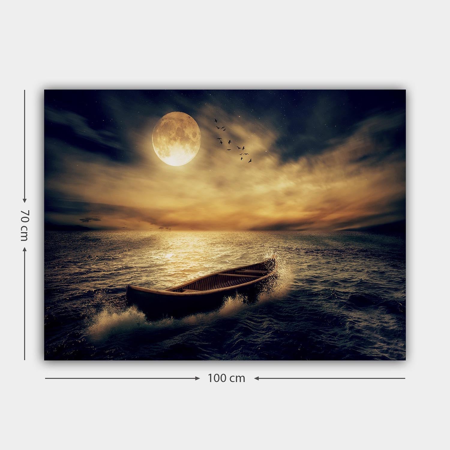 Verleihen Sie Ihrem Raum mit dem mehrfarbigen Leinwandbild 244914283_70100 von Wallity einen Hauch von Eleganz und Kreativität. Ein wahres Meisterwerk!