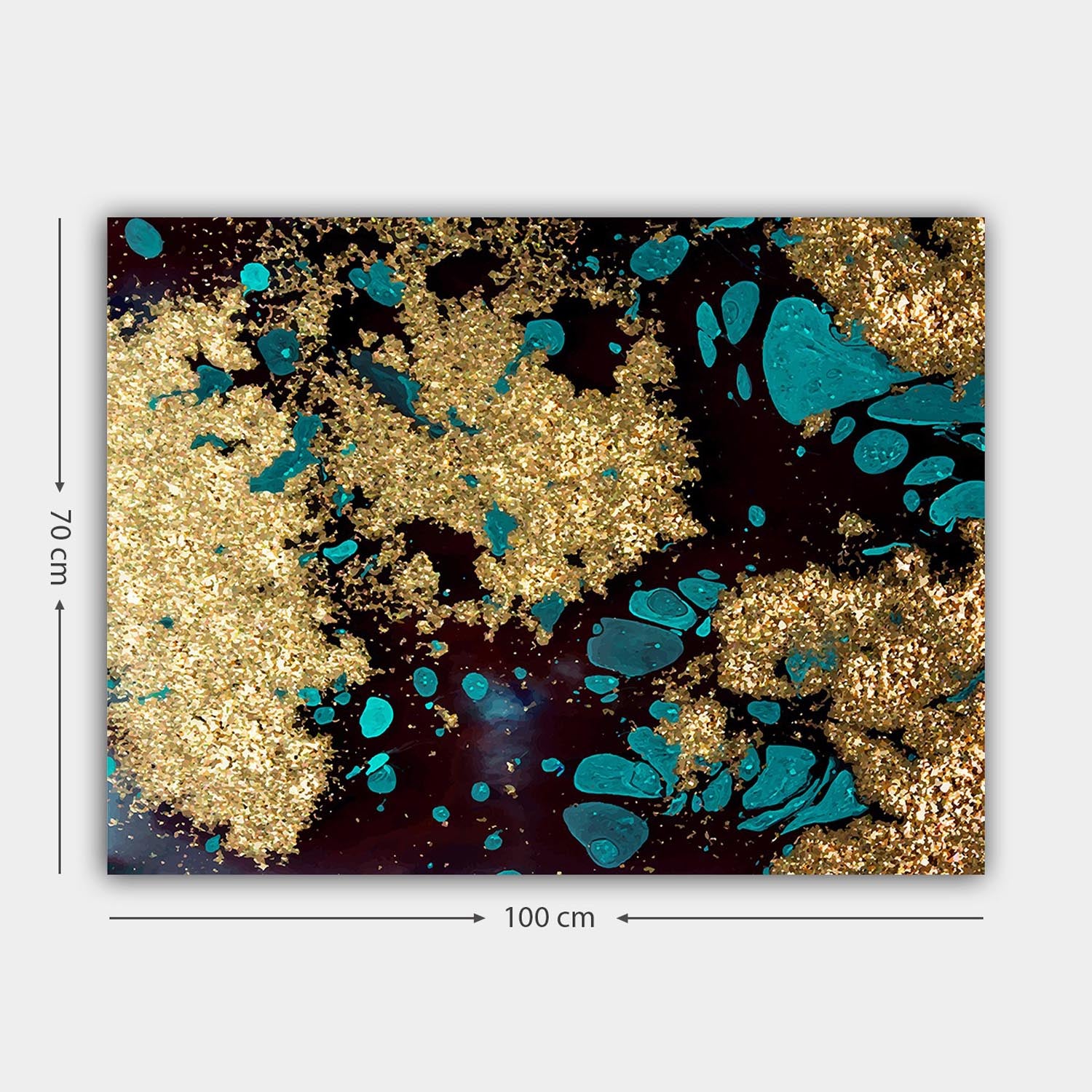 Entdecken Sie das mehrfarbige Leinwandbild 297812846_70100 von Wallity. Ein beeindruckendes Kunstwerk, das Ihre Wände zum Leben erweckt und für eine inspirierende Atmosphäre sorgt.