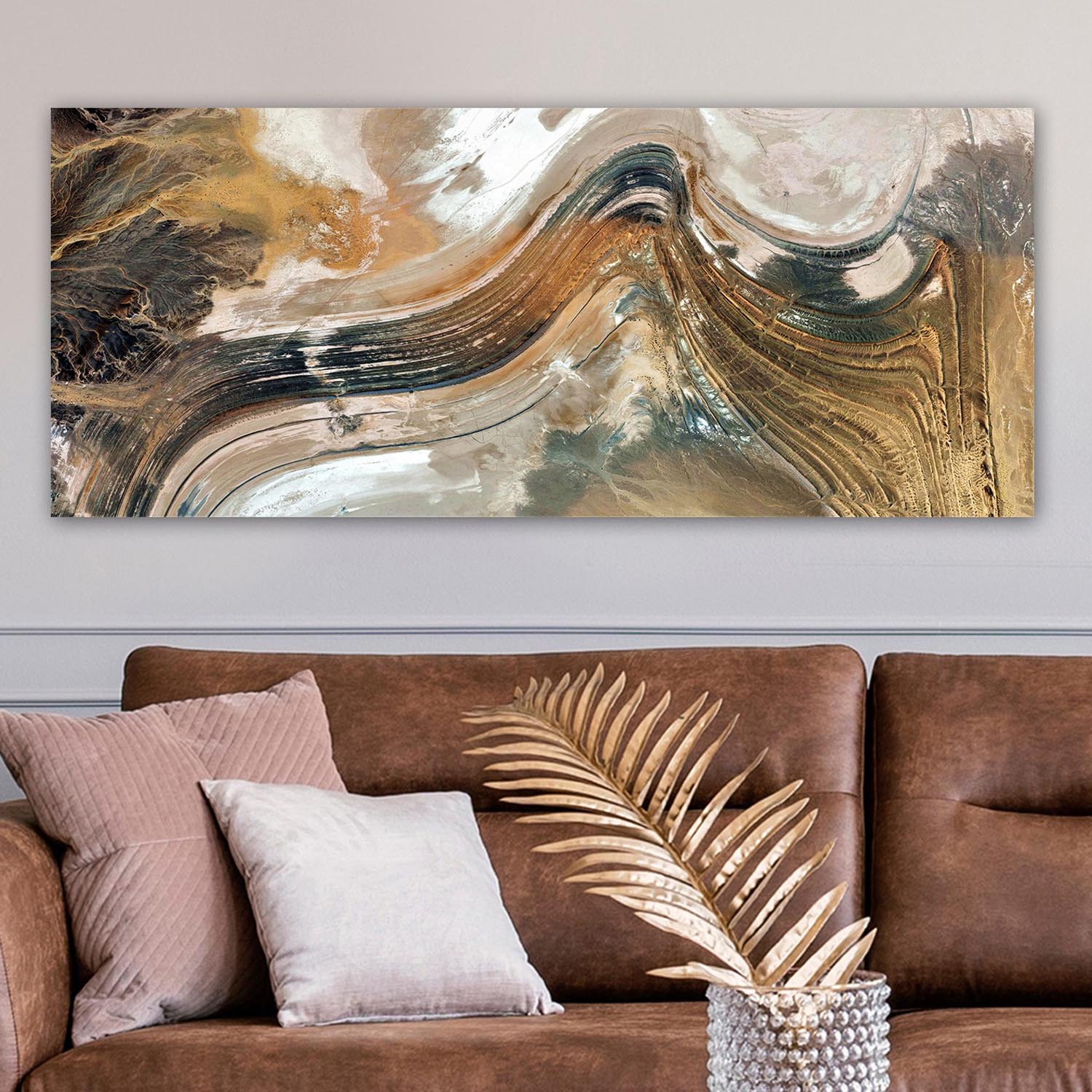 Entdecken Sie das mehrfarbige Leinwandbild YTY1108257140_50120 von Wallity. Verleihen Sie Ihrem Raum mit diesem Kunstwerk Eleganz und Stil.