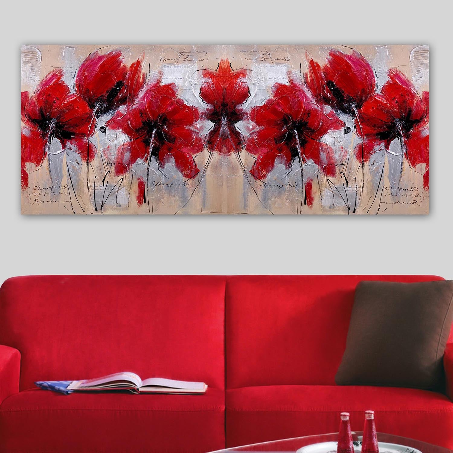 Entdecken Sie das mehrfarbige Leinwandbild YTYDKR1036_50120 von Wallity. Perfekt für stilvolle Akzente in jedem Raum!