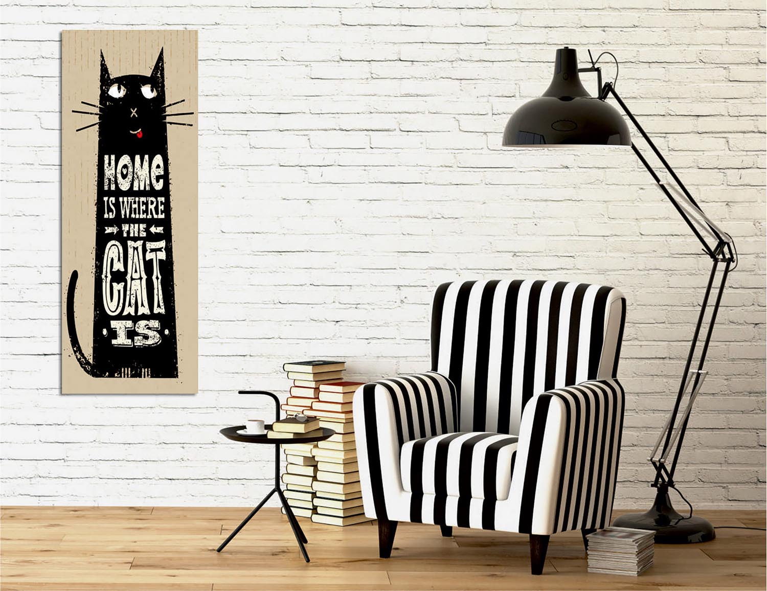 Verleihen Sie Ihrem Zuhause mit dem mehrfarbigen Leinwandbild PC307 von Wallity einen Hauch von Eleganz. Dieses Kunstwerk begeistert mit lebendigen Farben und stilvollem Design.