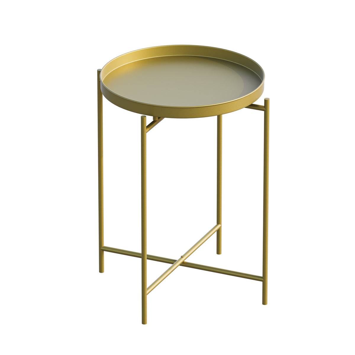Shb Sofatisch - Gold in Gold präsentiert im Onlineshop von KAQTU Design AG. Beistelltisch ist von Hanah Home