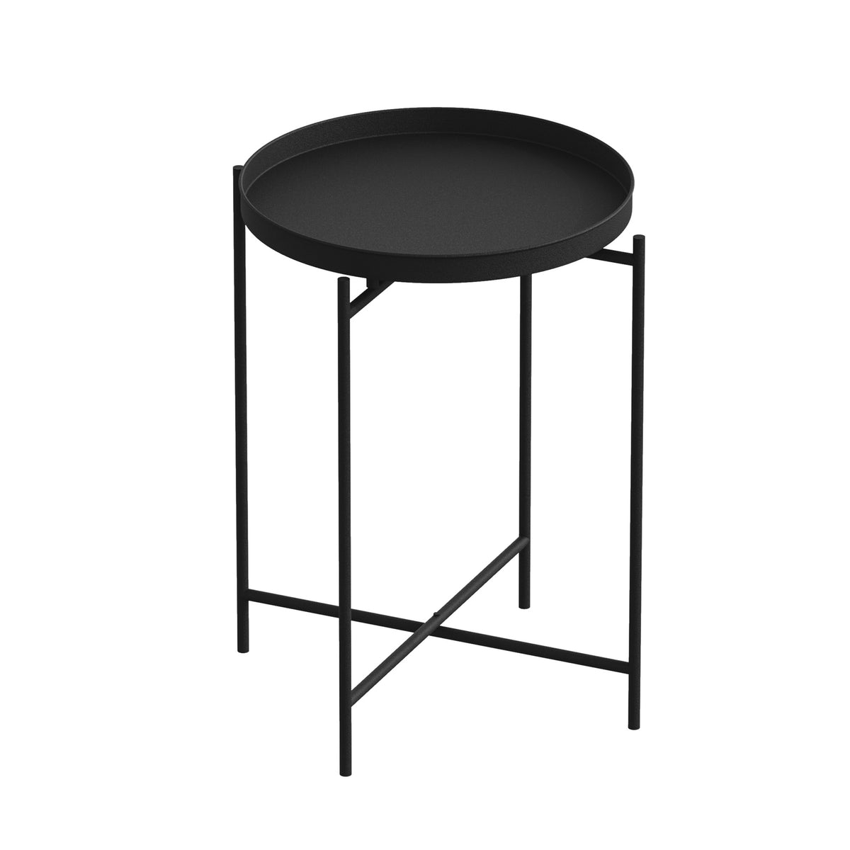 Shb Sofatisch - Schwarz in Schwarz präsentiert im Onlineshop von KAQTU Design AG. Beistelltisch ist von Hanah Home