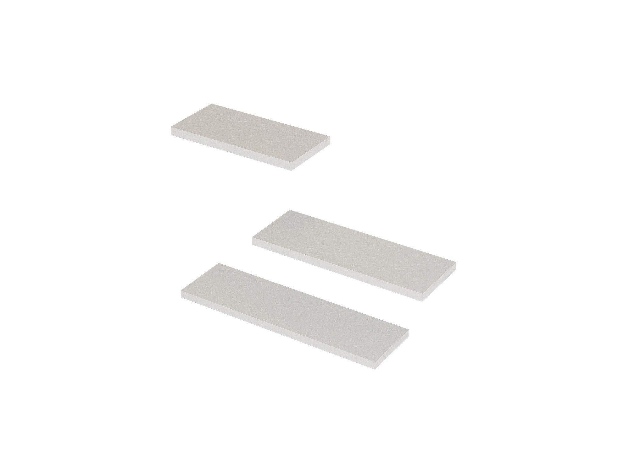 Leila - White in Weiss präsentiert im Onlineshop von KAQTU Design AG. Wandregal ist von Hanah Home