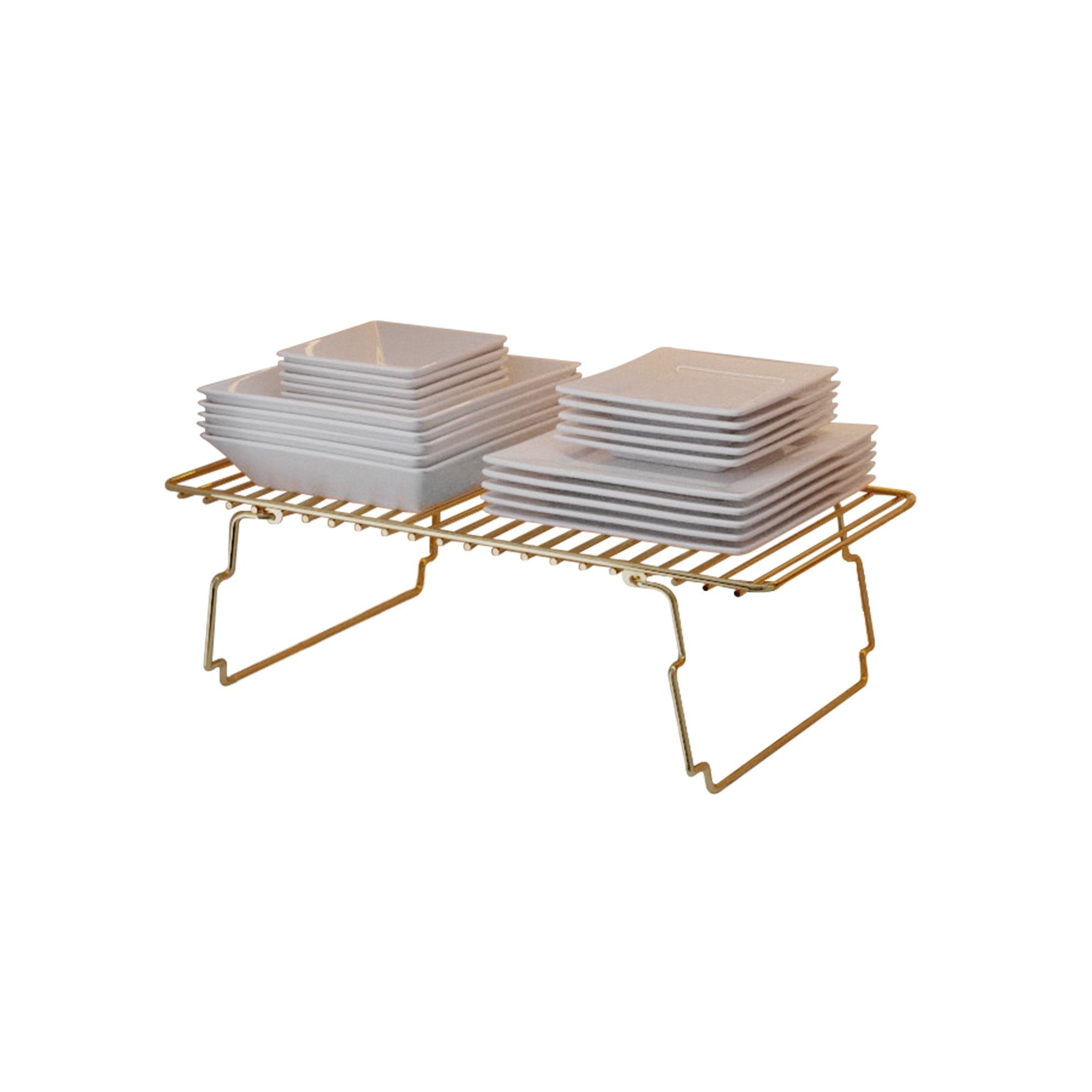 Verleihen Sie Ihrem Raum mit dem eleganten Dolap Ici Organizer Wandregal in Gold und Braun von Hanah Home einen Hauch von Luxus. Ideal für stilvolle Akzente!