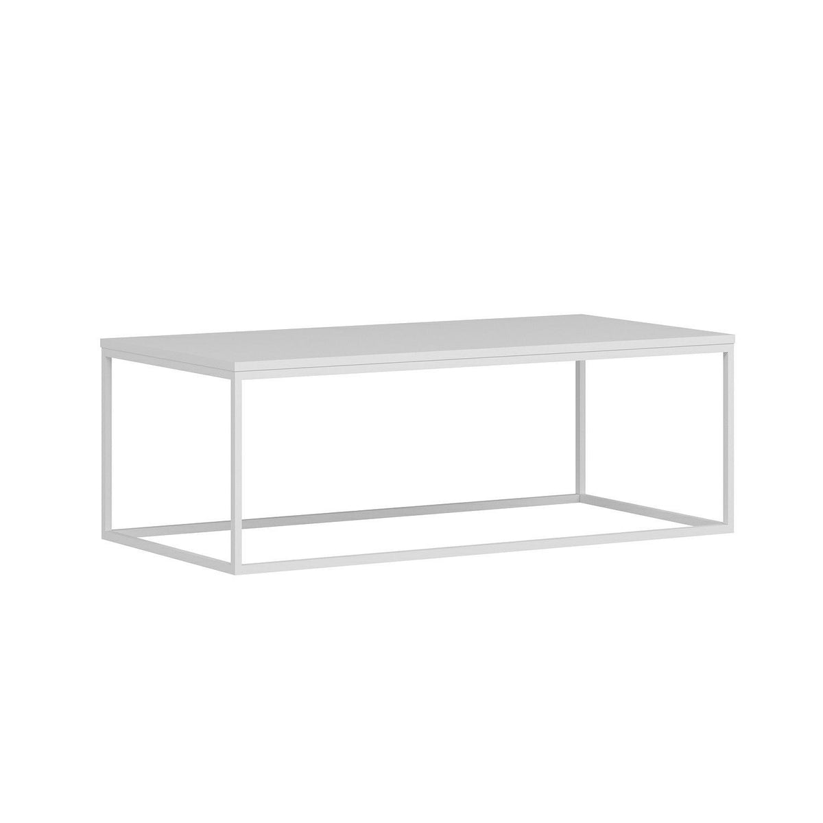Tiger Sofatisch - Weiss in Weiss präsentiert im Onlineshop von KAQTU Design AG. Couchtisch ist von Hanah Home