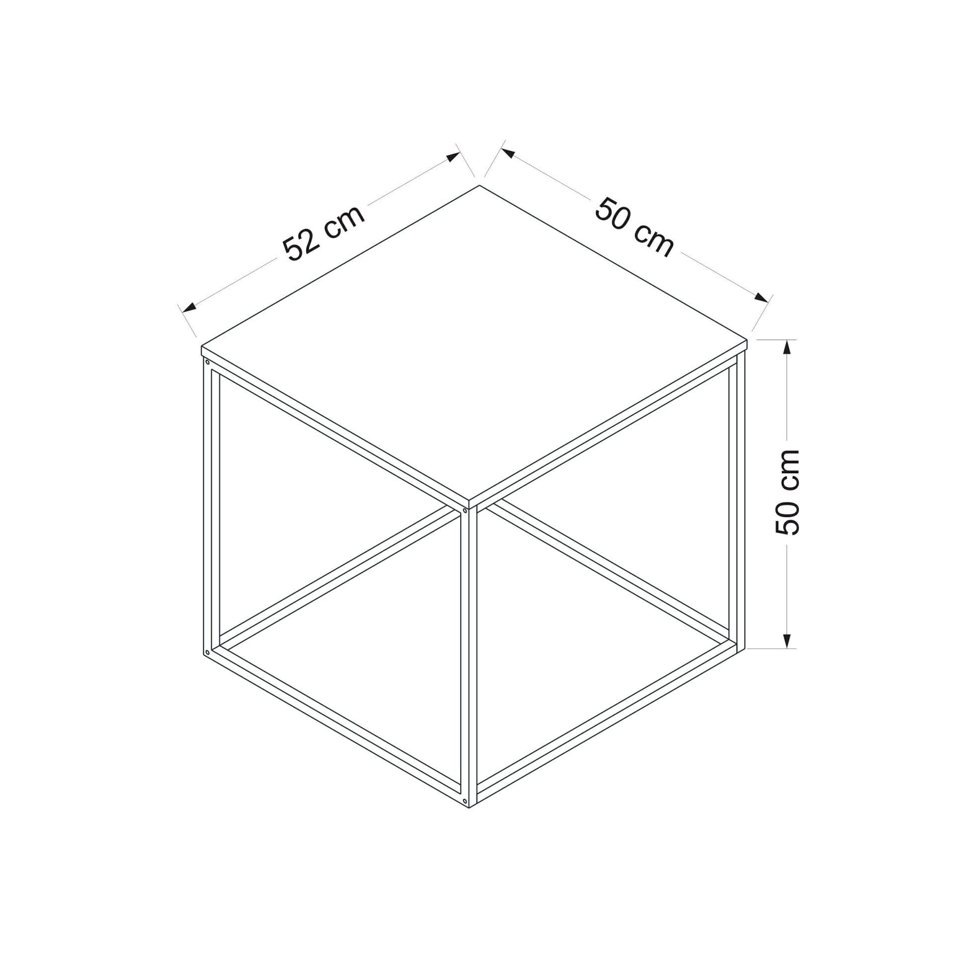 Entdecken Sie den Basak Sofatisch in Anthrazit von Hanah Home – ein elegantes Designstück, das Funktionalität und Stil vereint.