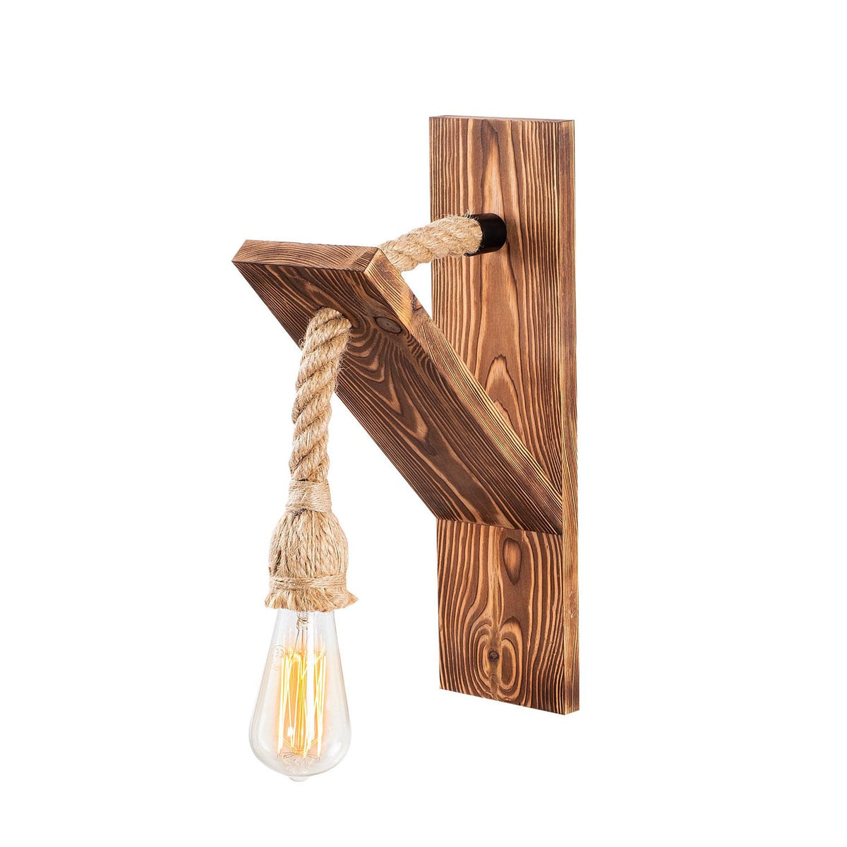 Erebos Wandleuchte - Holz in Holz präsentiert im Onlineshop von KAQTU Design AG. Wandleuchte ist von Opviq