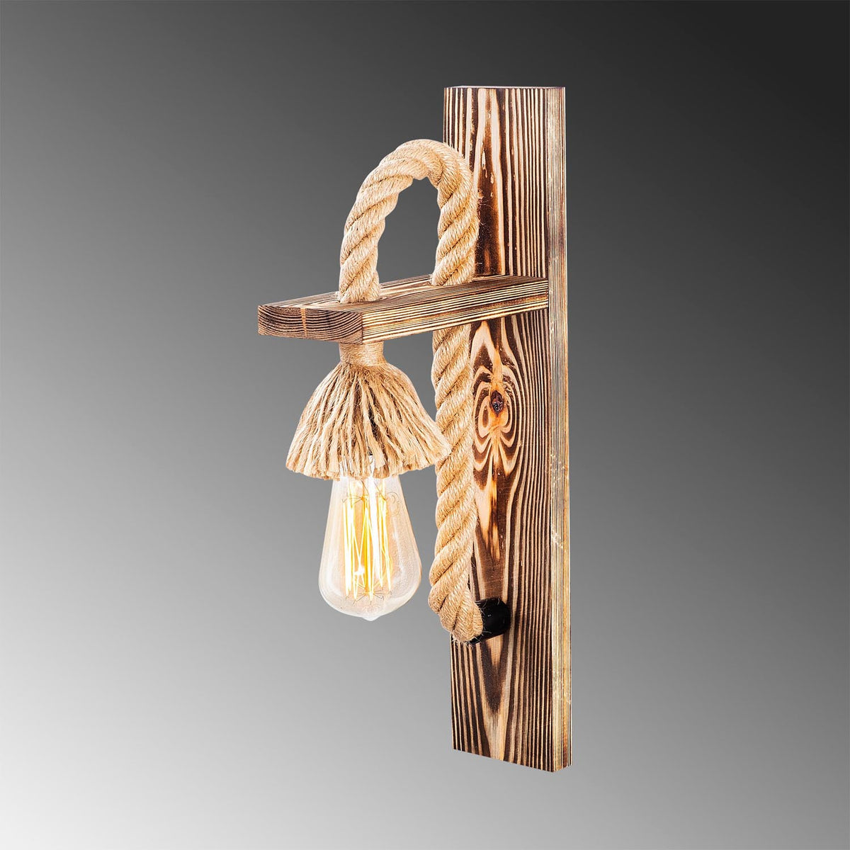 Erebos Wandleuchte - Holz in Holz präsentiert im Onlineshop von KAQTU Design AG. Wandleuchte ist von Opviq