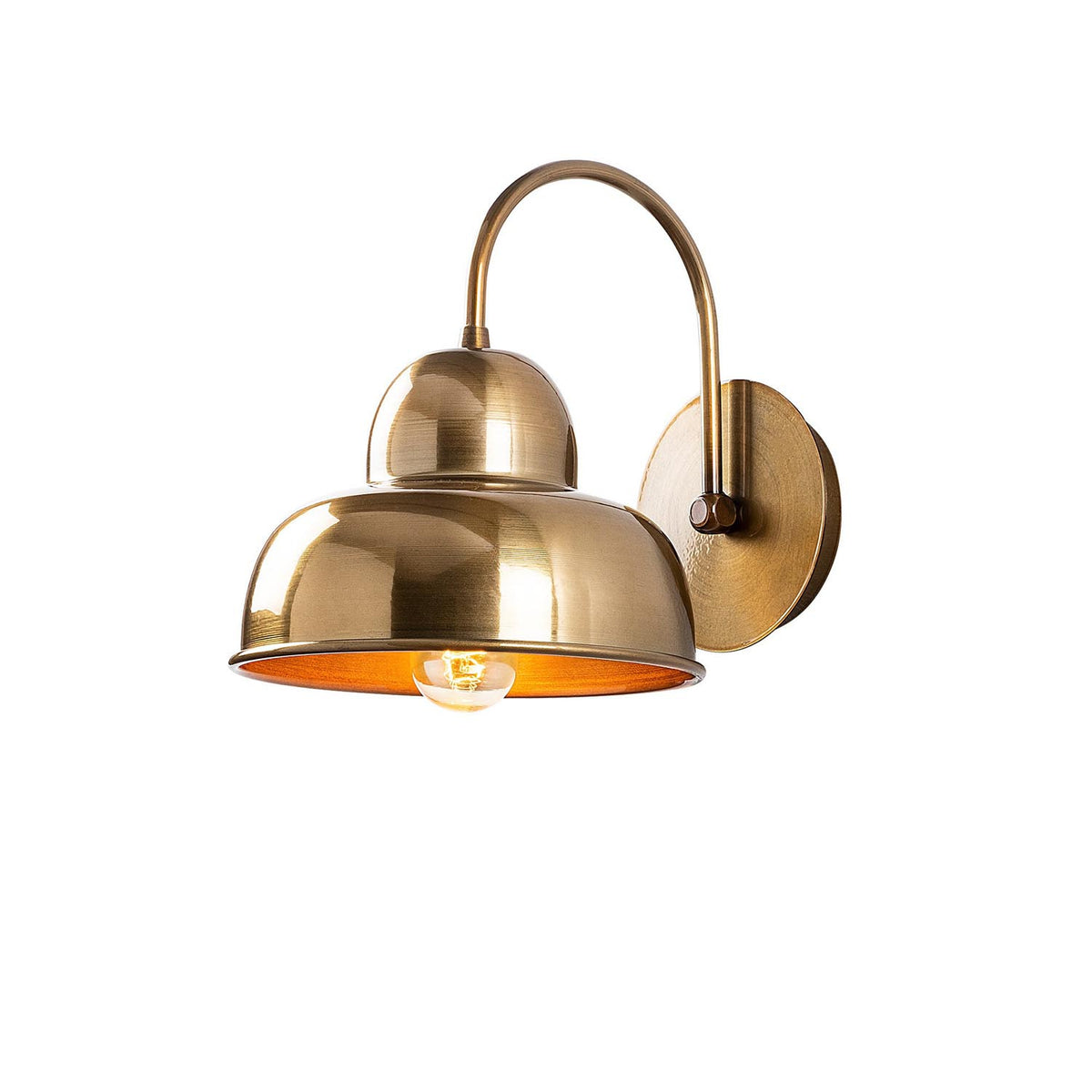 Berceste Wandleuchte - Gold in Gold präsentiert im Onlineshop von KAQTU Design AG. Wandleuchte ist von Opviq