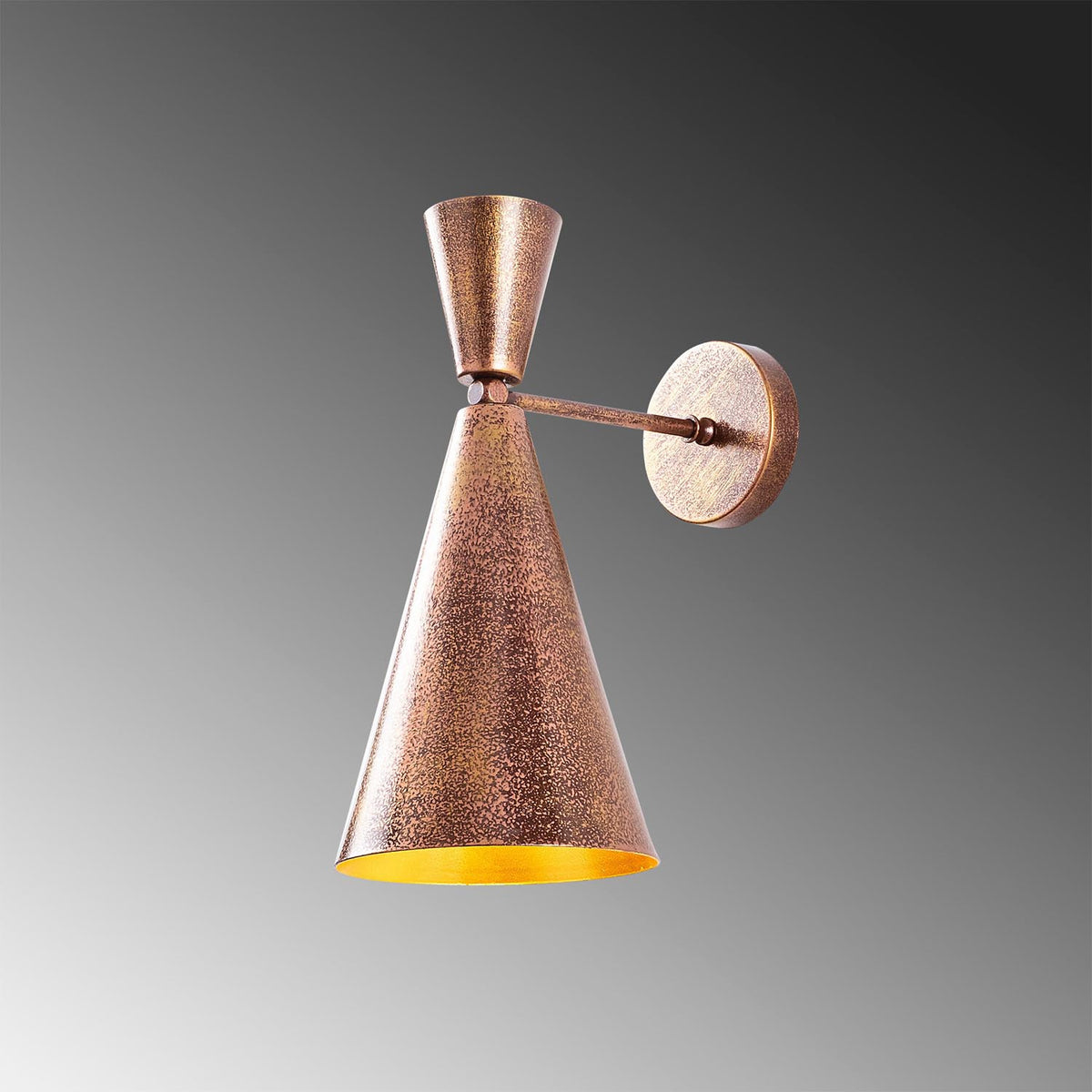 Berceste Wandleuchte - Gold in Gold präsentiert im Onlineshop von KAQTU Design AG. Wandleuchte ist von Opviq