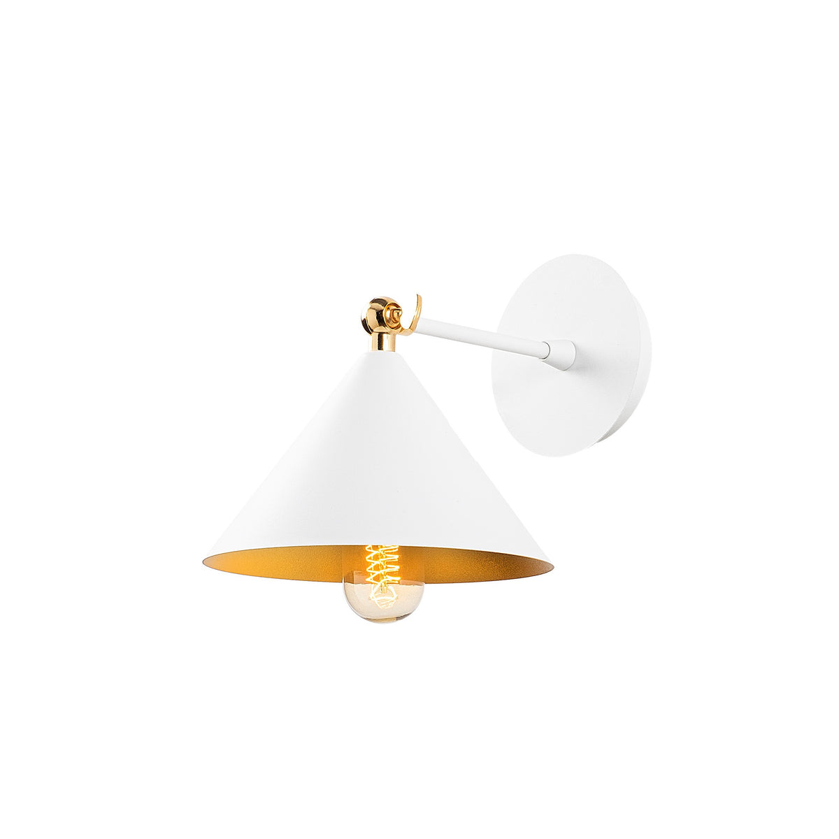 Berceste Wandleuchte - Weiss in Weiss präsentiert im Onlineshop von KAQTU Design AG. Wandleuchte ist von Opviq