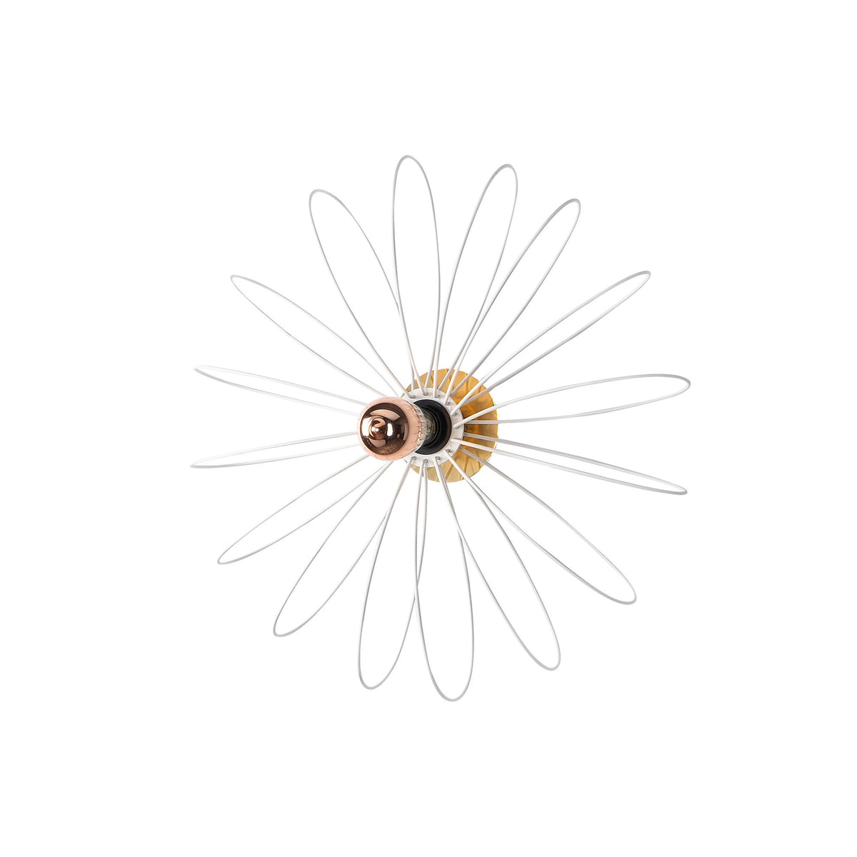 Hemdem Wandleuchte - Weiss in Weiss präsentiert im Onlineshop von KAQTU Design AG. Wandleuchte ist von Opviq