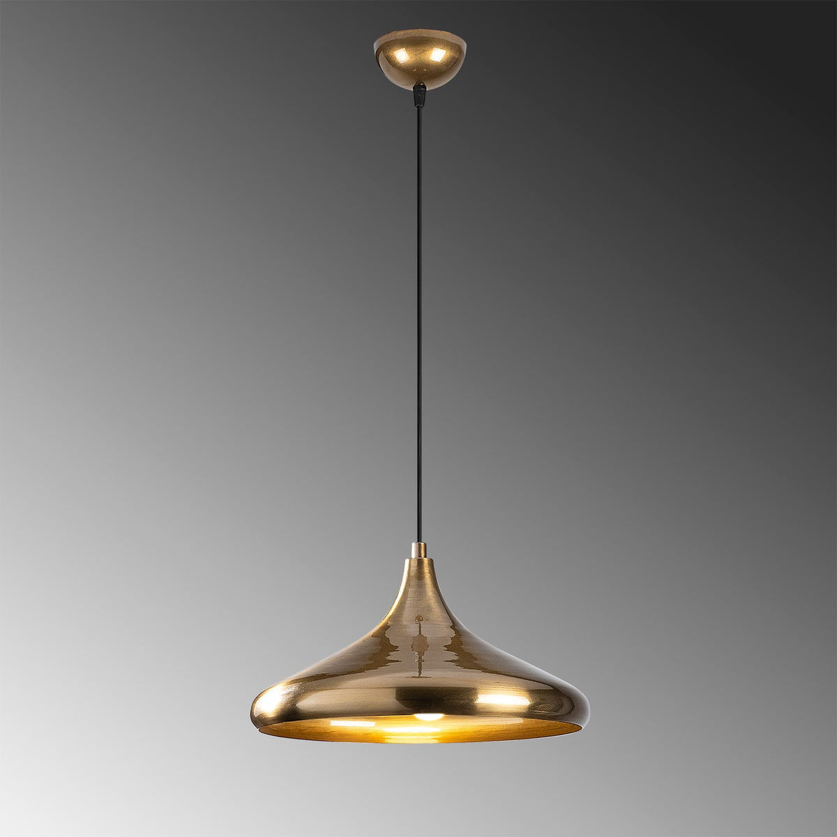Berceste Pendellampe - Gold in Gold präsentiert im Onlineshop von KAQTU Design AG. Pendelleuchte ist von Opviq