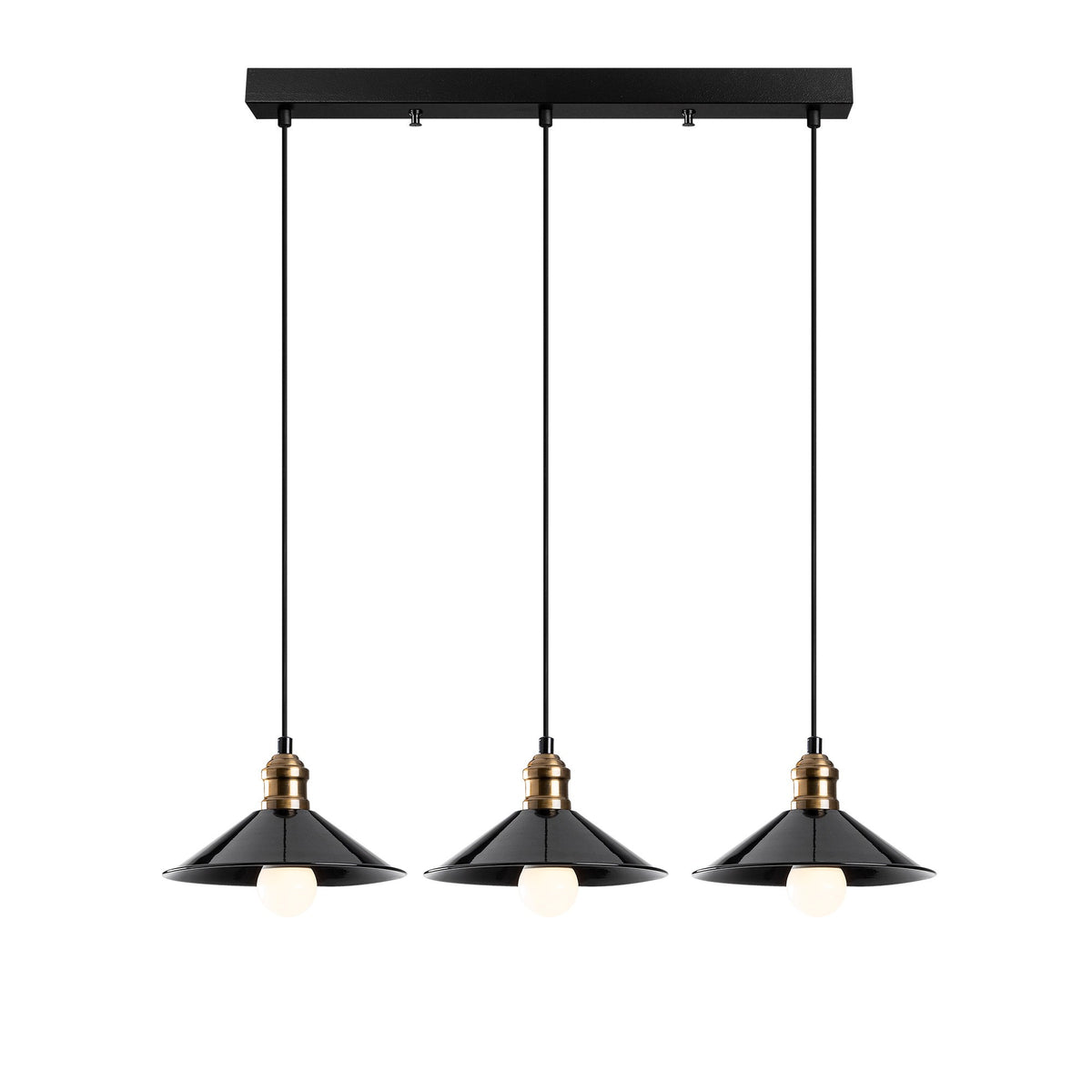 Berceste Pendellampe - Schwarz in Schwarz präsentiert im Onlineshop von KAQTU Design AG. Pendelleuchte ist von Opviq