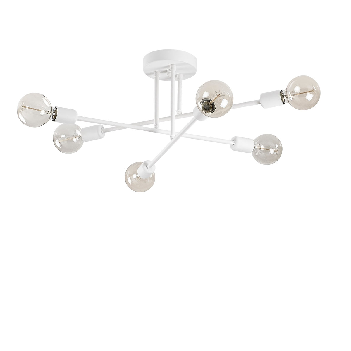 Flower Deckenlampe - Weiss in Weiss präsentiert im Onlineshop von KAQTU Design AG. Deckenleuchte ist von Opviq