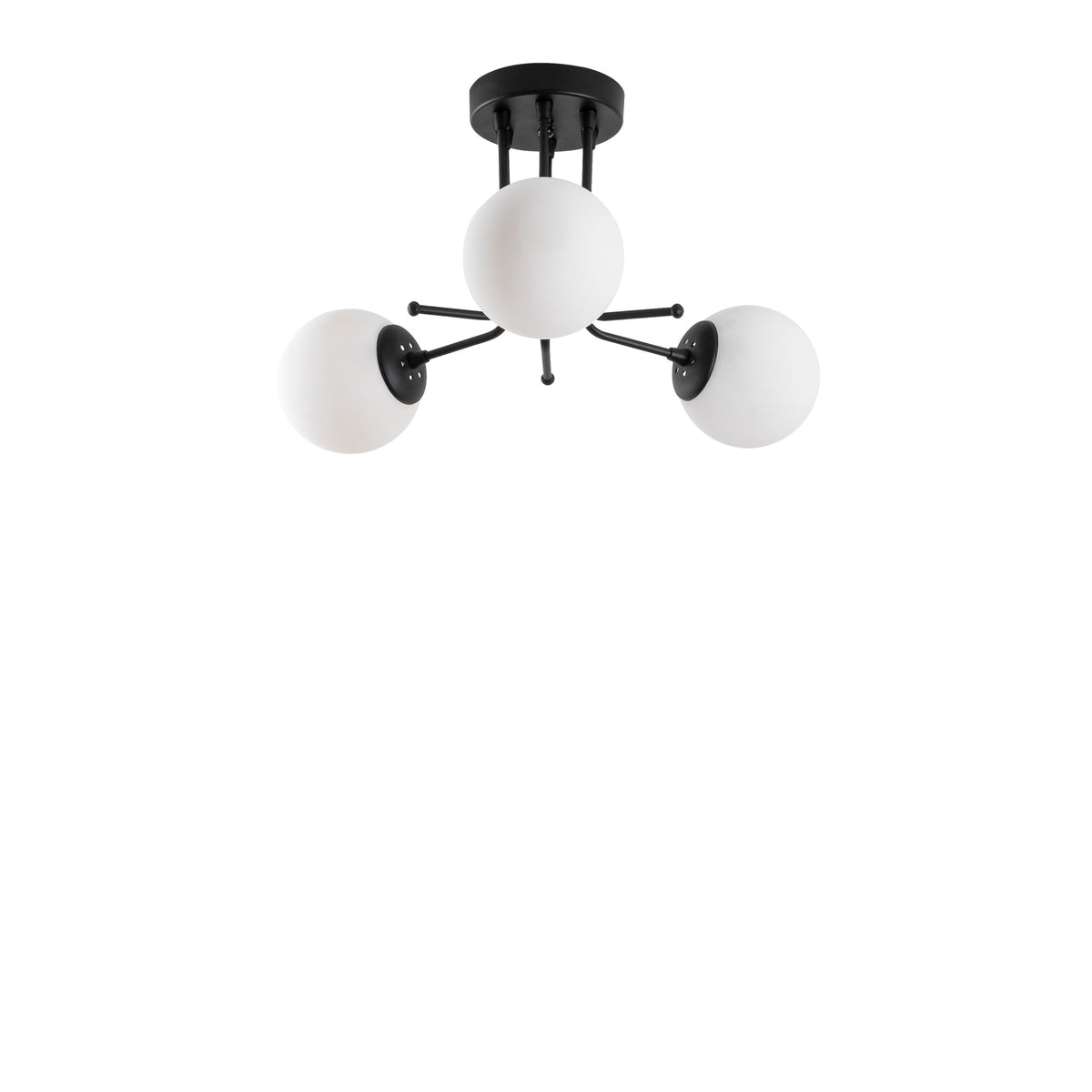 Daisy Deckenleuchte - Schwarz in Schwarz präsentiert im Onlineshop von KAQTU Design AG. Deckenleuchte ist von Opviq