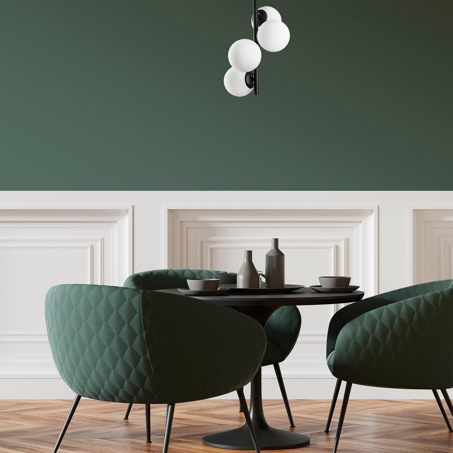 Entdecken Sie die Faze Pendelleuchte in Schwarz von Opviq – ein stilvolles Highlight für Ihr Zuhause, das modernes Design und warme Atmosphäre vereint.