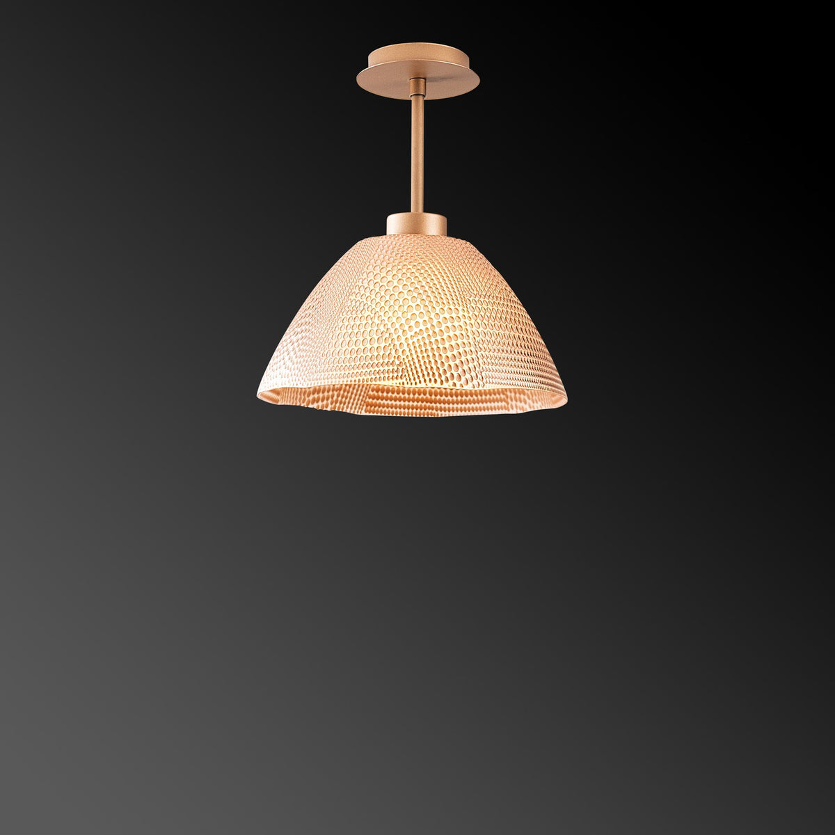 Bornova Deckenlampe - Kupfer in Kupfer präsentiert im Onlineshop von KAQTU Design AG. Deckenleuchte ist von Opviq