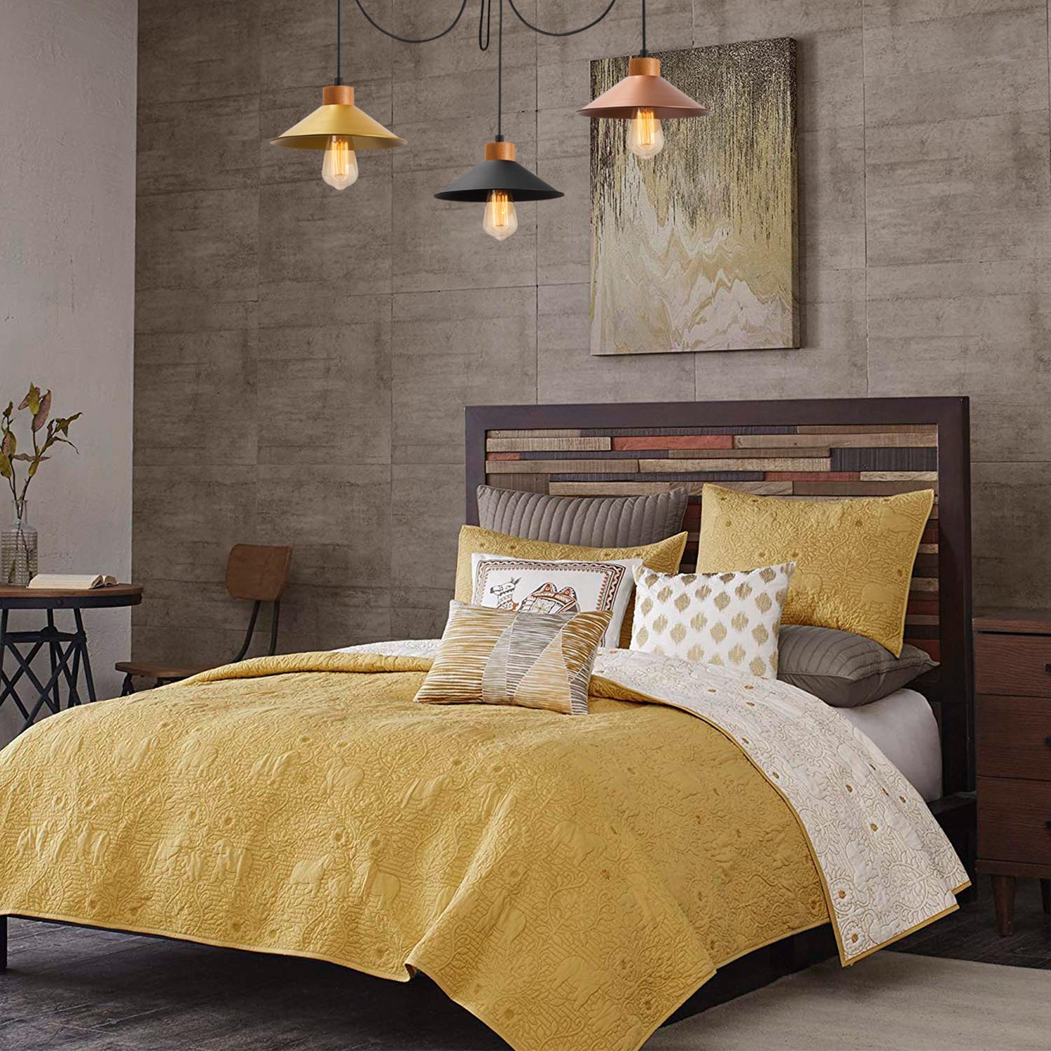 Verleihen Sie Ihrem Raum mit der mehrfarbigen Manavgat Pendelleuchte von Opviq einen Hauch von skandinavischer Eleganz und Stil.