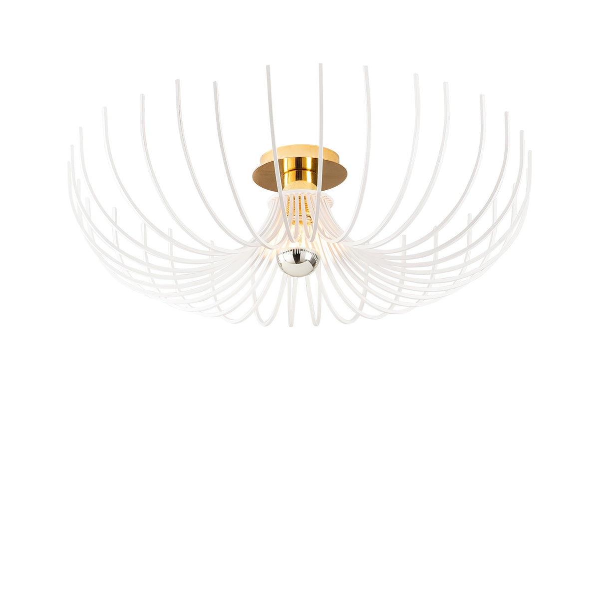 Aspendos Deckenlampe - Weiss in Weiss präsentiert im Onlineshop von KAQTU Design AG. Deckenleuchte ist von Opviq