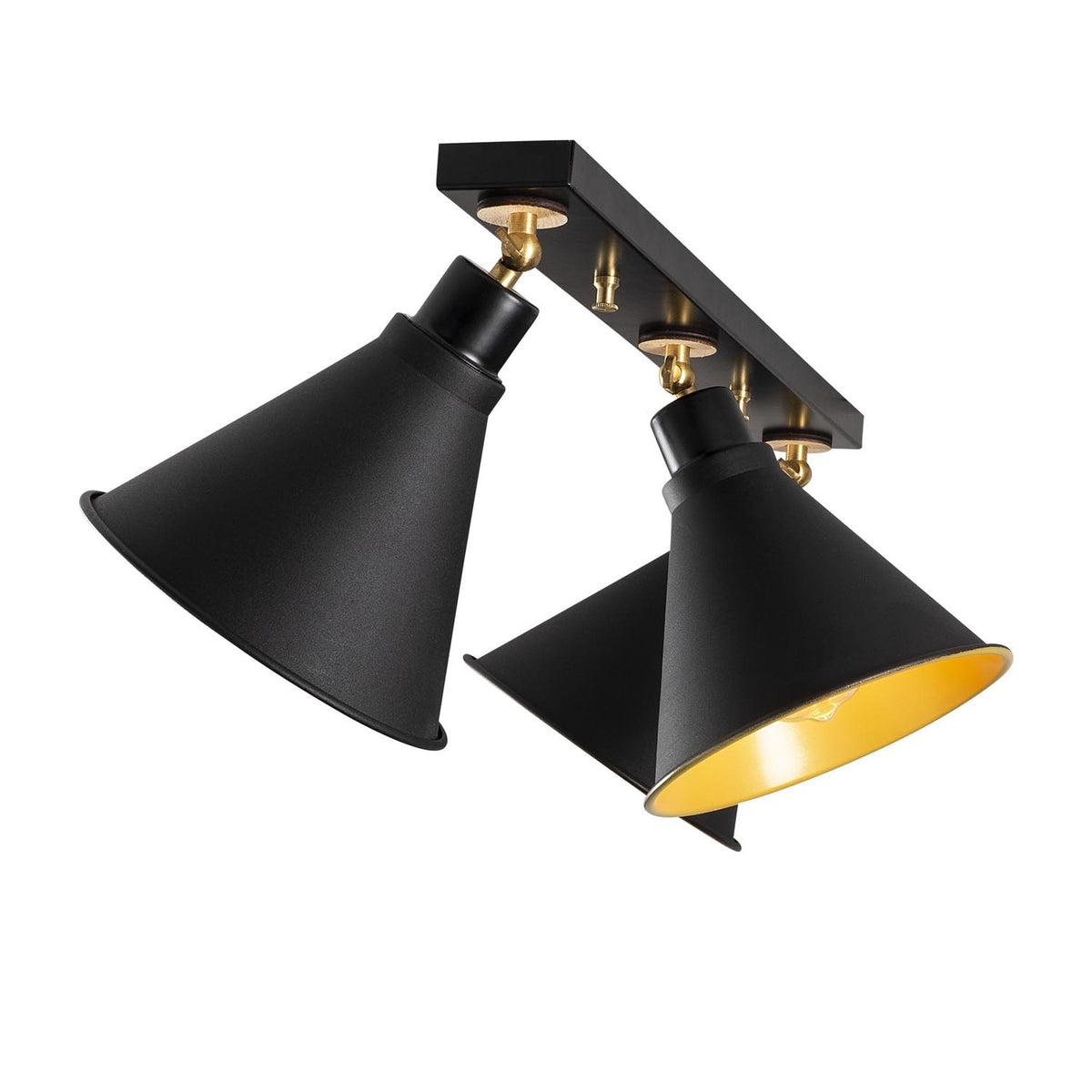 Berceste Deckenlampe - Schwarz in Schwarz präsentiert im Onlineshop von KAQTU Design AG. Deckenleuchte ist von Opviq