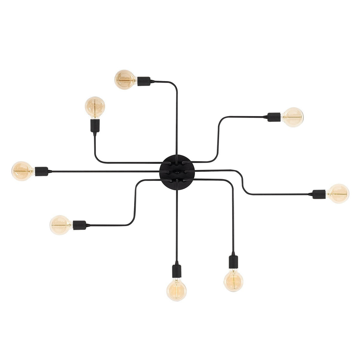 Truva Deckenlampe - Schwarz in Schwarz präsentiert im Onlineshop von KAQTU Design AG. Deckenleuchte ist von Opviq