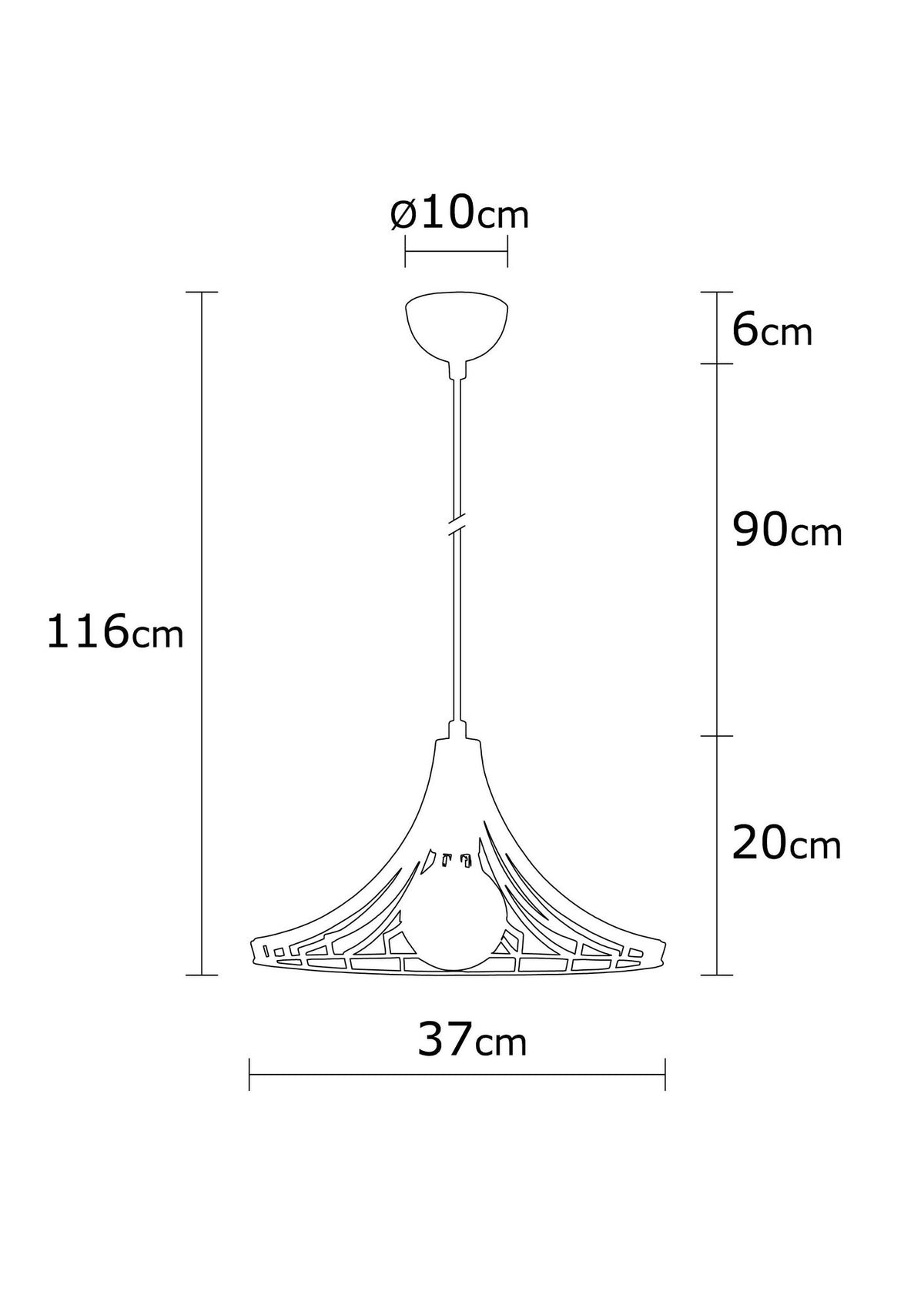 Mezopotamya Pendellampe - Kupfer in Kupfer präsentiert im Onlineshop von KAQTU Design AG. Pendelleuchte ist von Opviq
