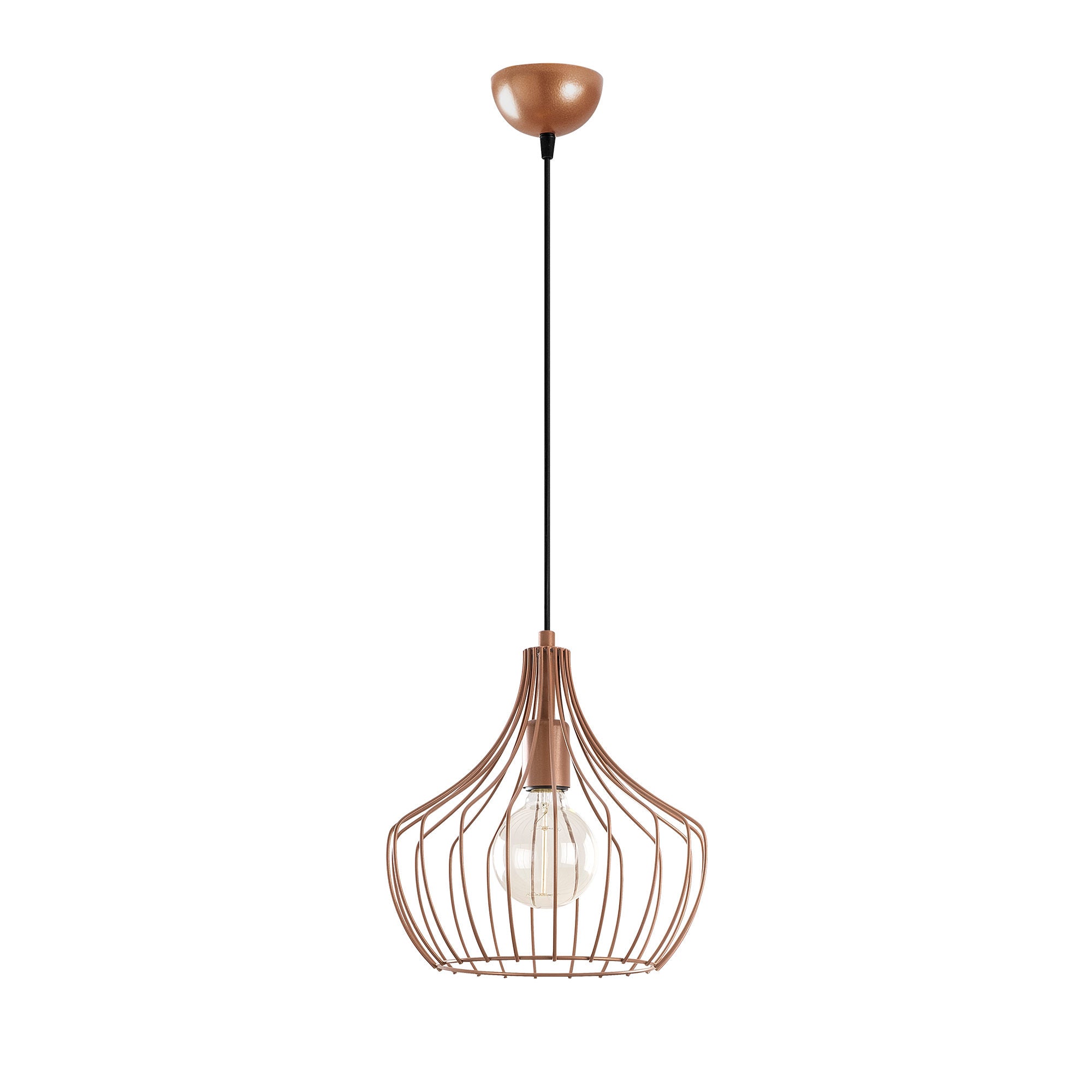 Mezopotamya Pendellampe - Kupfer in Kupfer präsentiert im Onlineshop von KAQTU Design AG. Pendelleuchte ist von Opviq