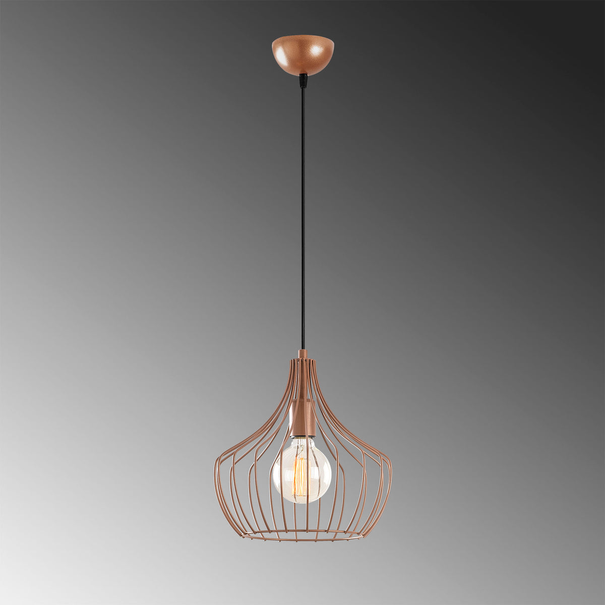 Mezopotamya Pendellampe - Kupfer in Kupfer präsentiert im Onlineshop von KAQTU Design AG. Pendelleuchte ist von Opviq