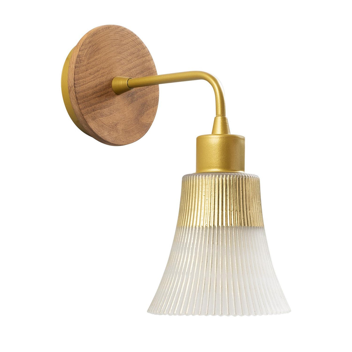 Foca Wandleuchte - Gold in Gold präsentiert im Onlineshop von KAQTU Design AG. Wandleuchte ist von Opviq