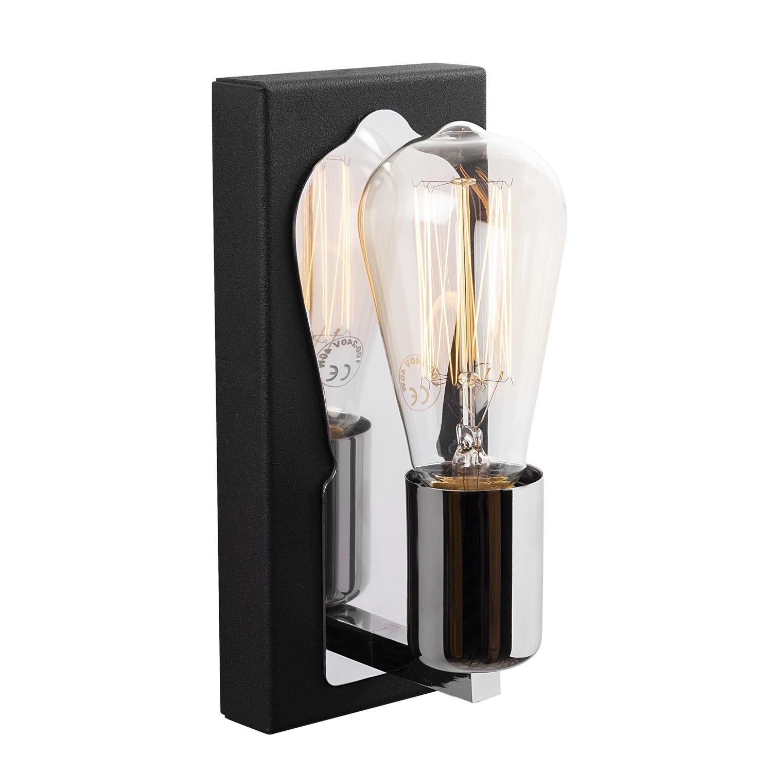 Karain - N-1353 in Schwarz präsentiert im Onlineshop von KAQTU Design AG. Wandleuchte ist von Opviq