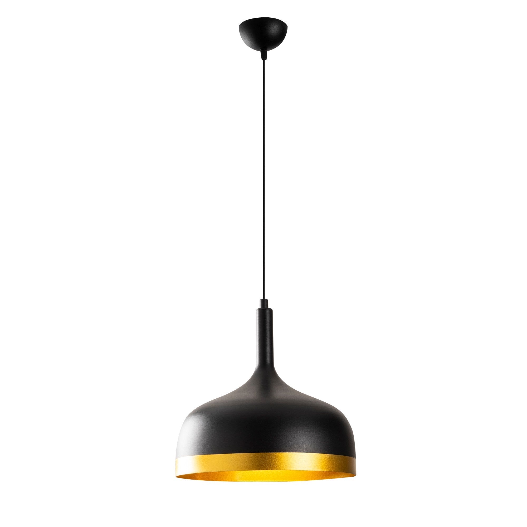 Sivani - MR - 826 in Schwarz Gold präsentiert im Onlineshop von KAQTU Design AG. Pendelleuchte ist von Opviq