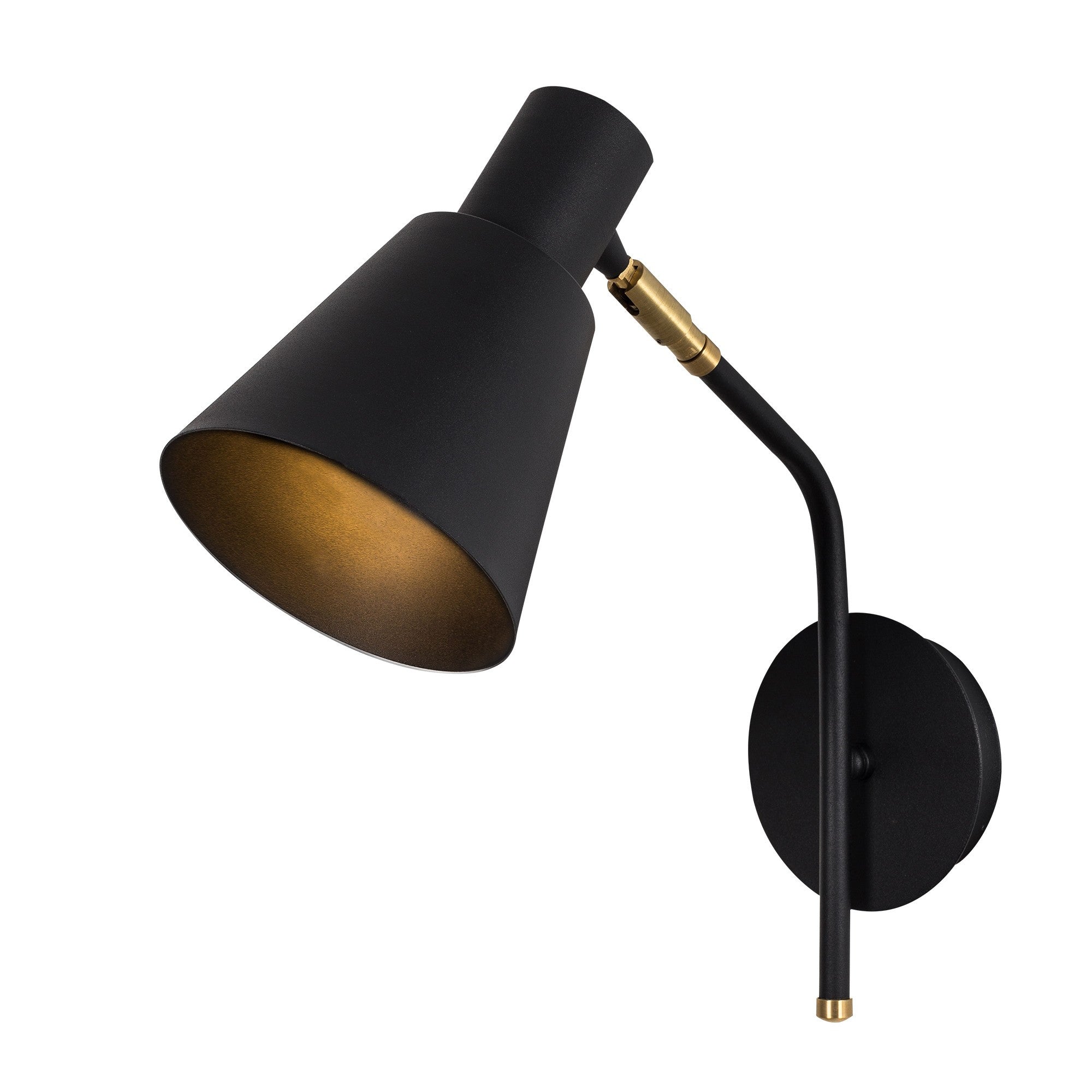Sivani - MR-664 in Schwarz Gold präsentiert im Onlineshop von KAQTU Design AG. Wandleuchte ist von Opviq