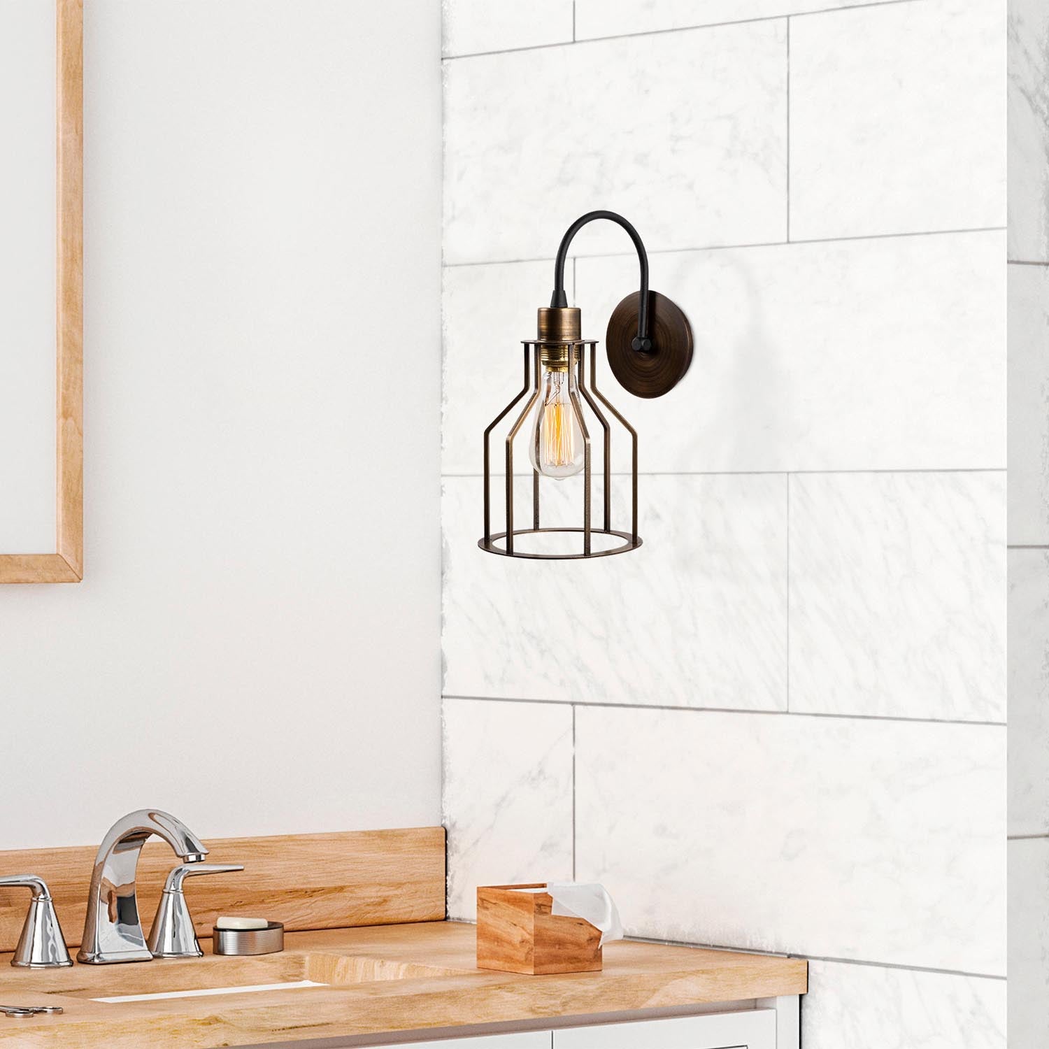 Verleihen Sie Ihrem Raum mit der Fellini Wandleuchte in Schwarz Vintage von Opviq einen Hauch von Eleganz. Ideal für gemütliche Beleuchtung und stilvolle Akzente.