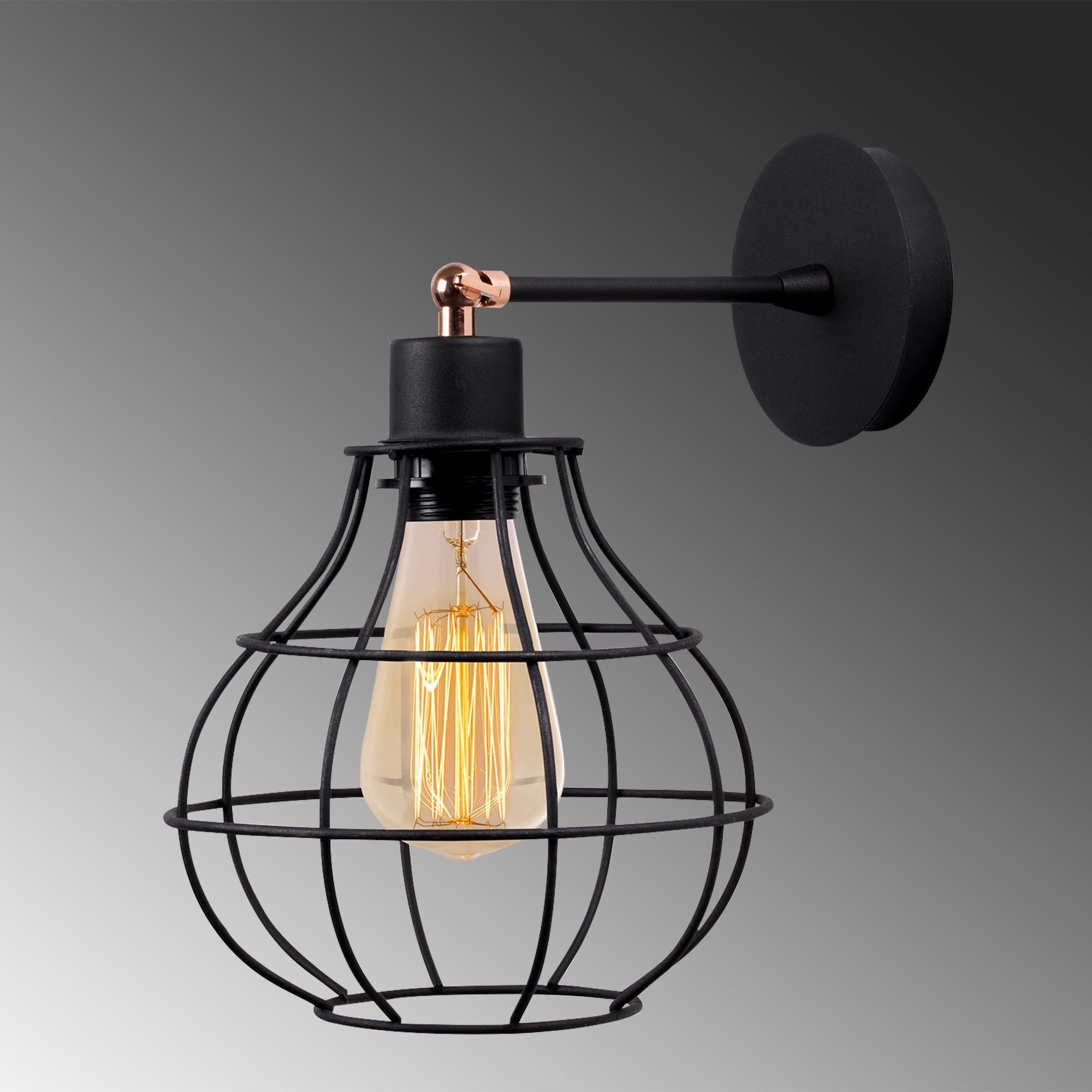 Entdecken Sie die Fellini Wandleuchte von Opviq in elegantem Schwarz – die perfekte Kombination aus modernem Design und zeitloser Eleganz für Ihr Zuhause.